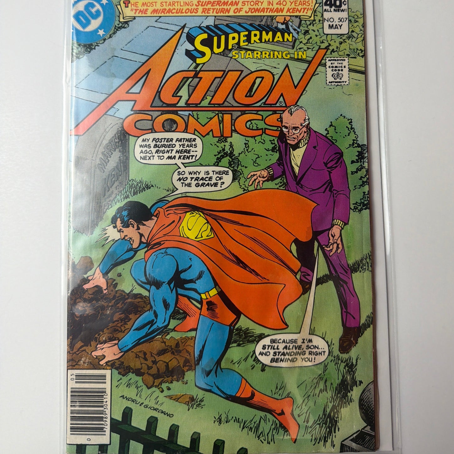 Superman Starring in Action Comics #507