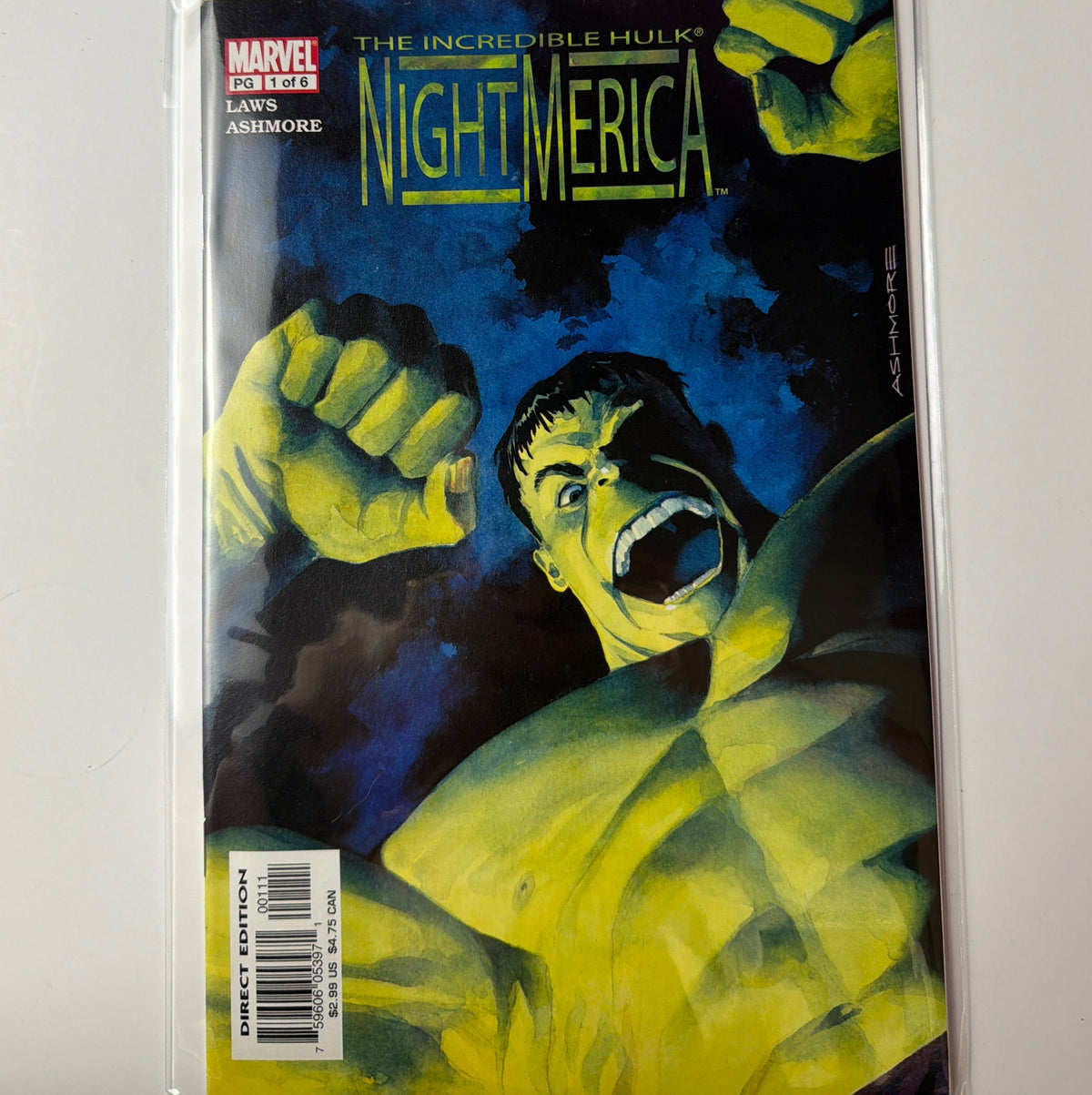 The Incredible Hulk Night Merica #1