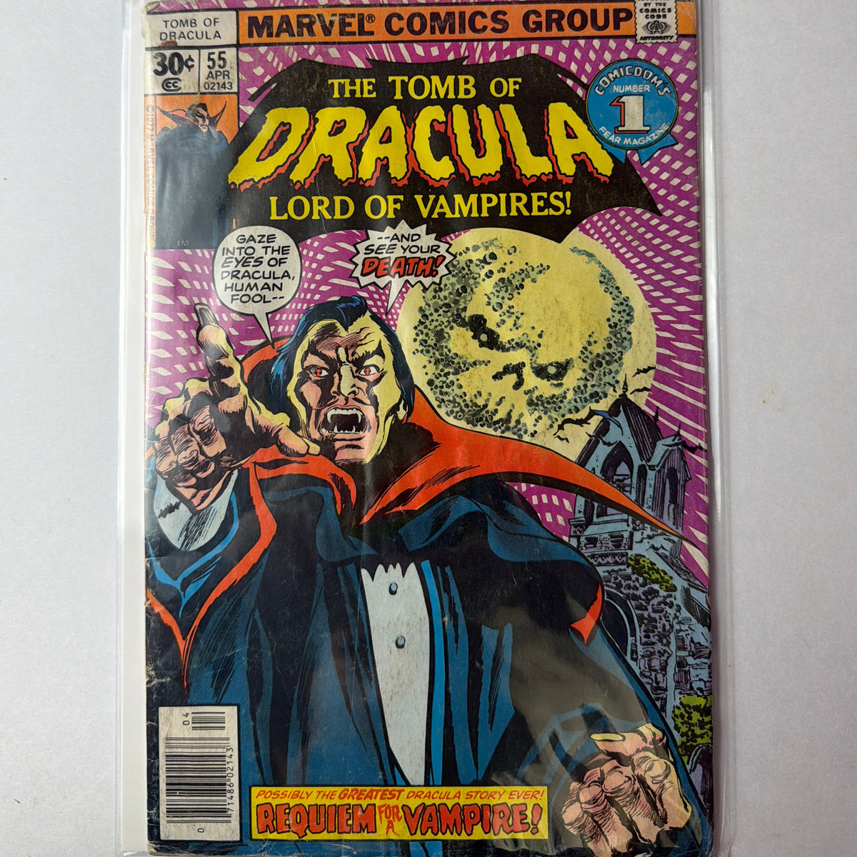 The Tomb of Dracula Lord of Vampires #55