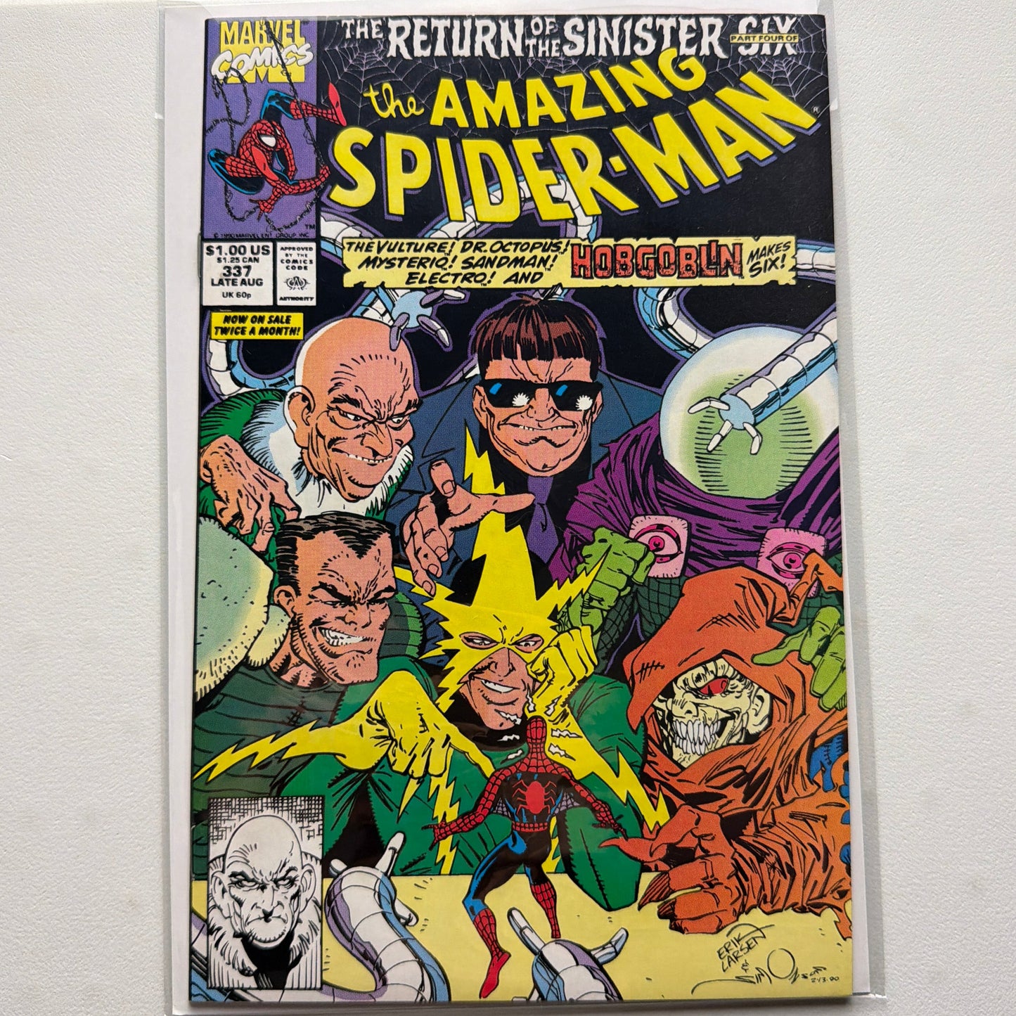 The Amazing Spider-Man #337 (NM-)