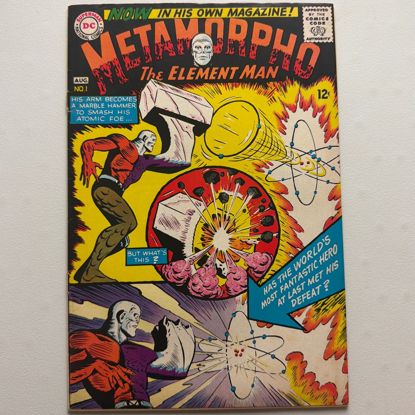 Metamorpho The Element Man #1 (VG) *Detached Bottom Staple*