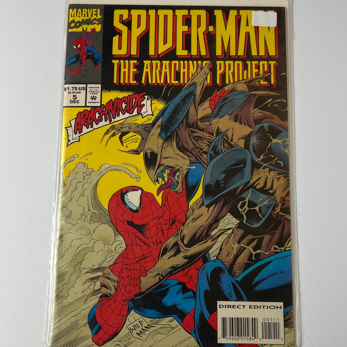 Spider-Man the arachnis project #5
