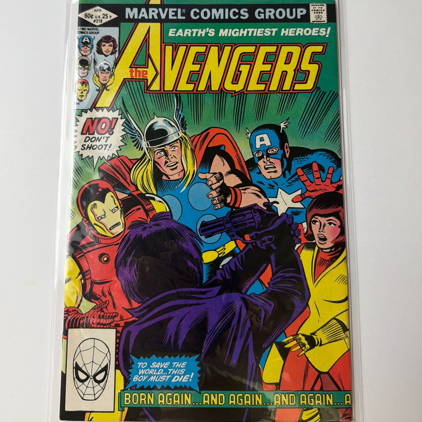 Earths Mightiest Heroes The Avengers #218
