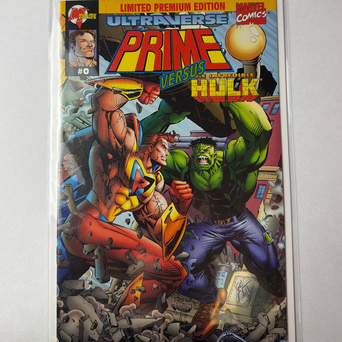 Ultraverse Prime vs. The Incredible Hulk #0
