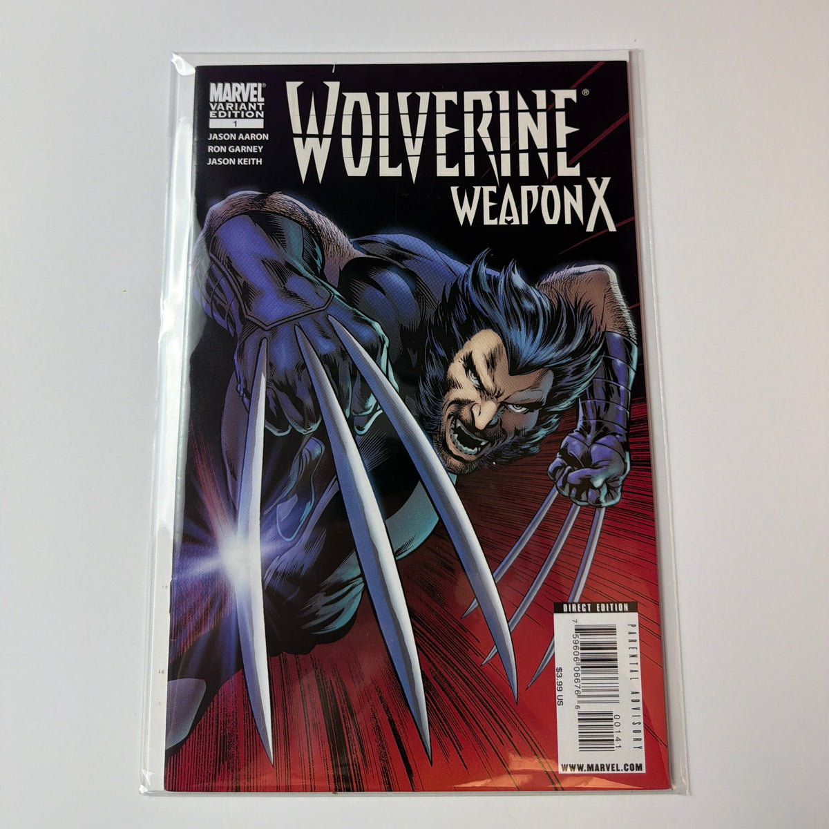 Wolverine Weapon X #1 variant