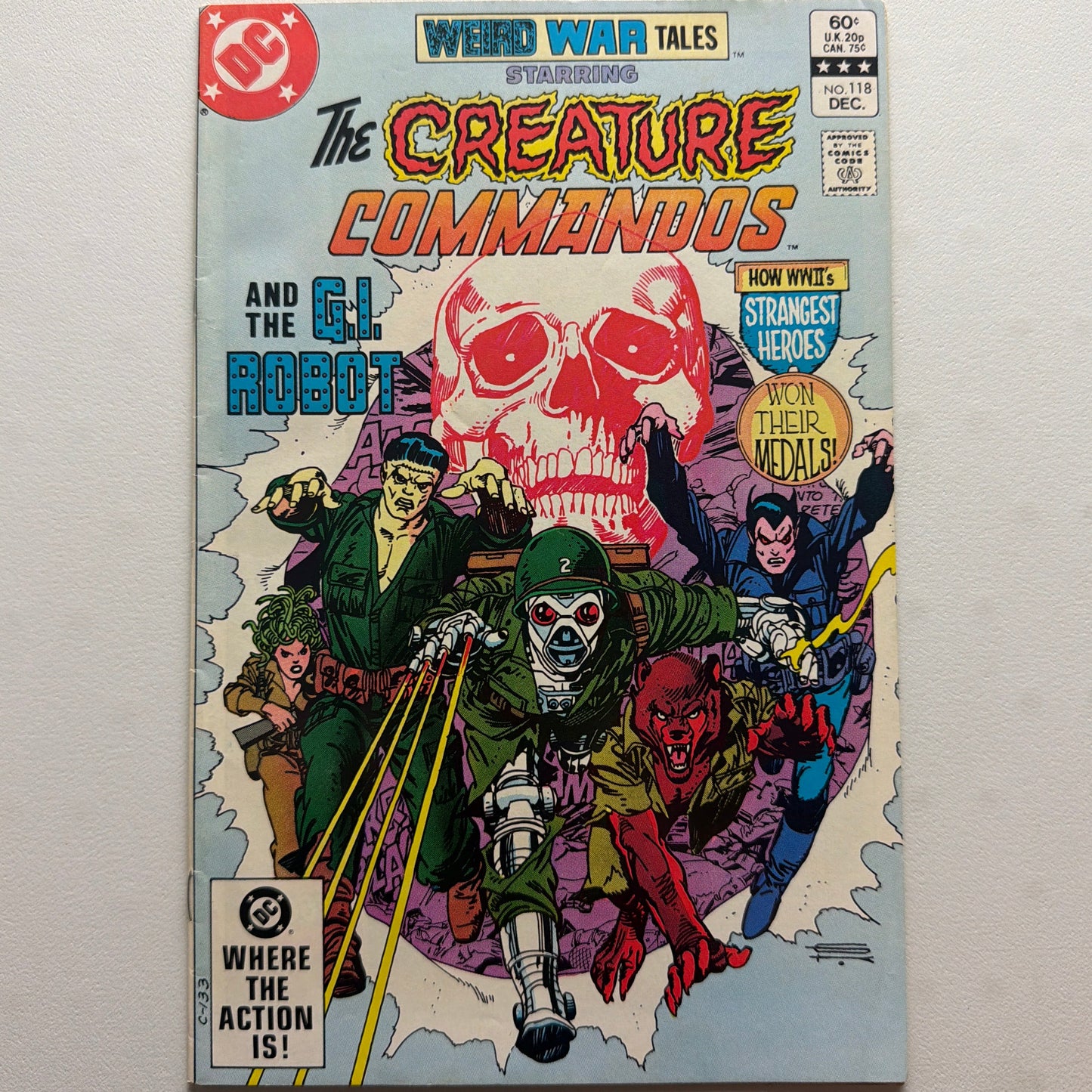 Weird War Tales #118 (FN/VF)