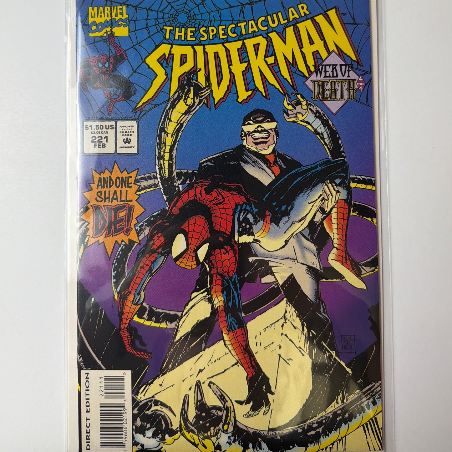The Spectacular Spider-Man #221