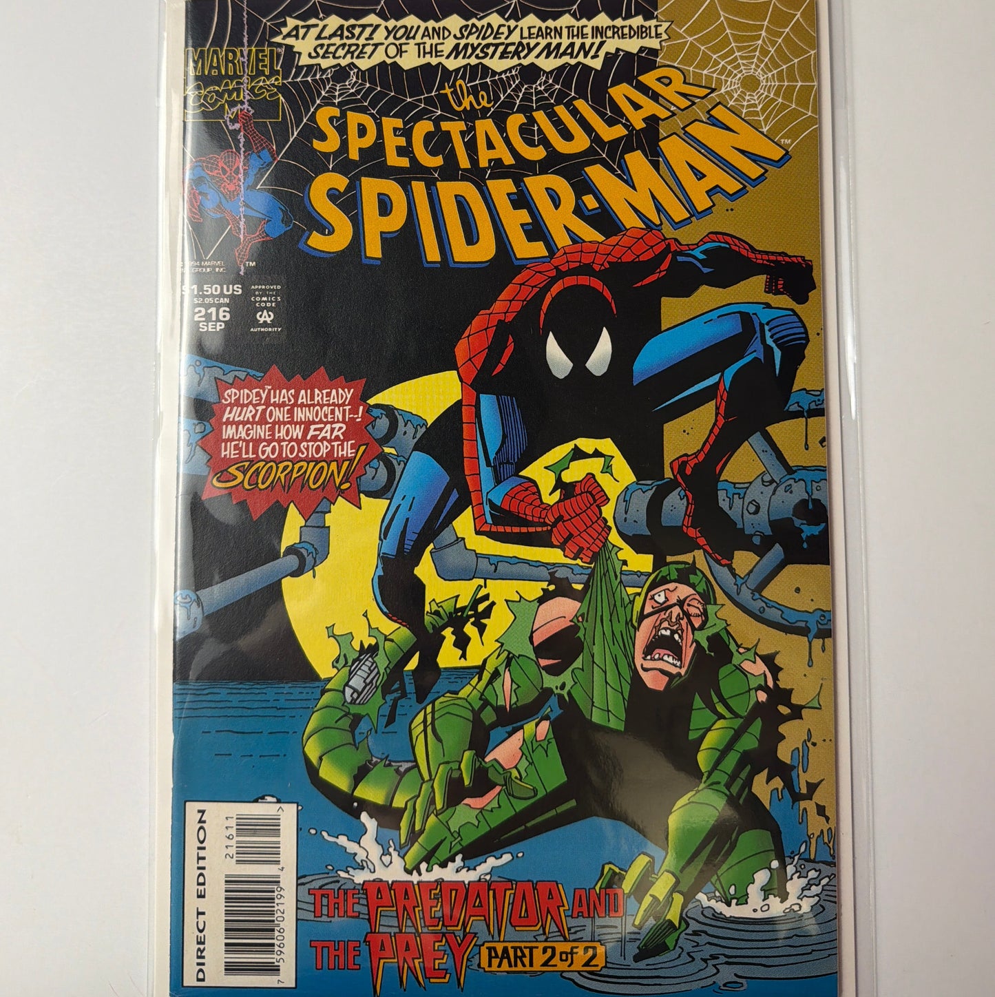 The Spectacular Spider-Man #216