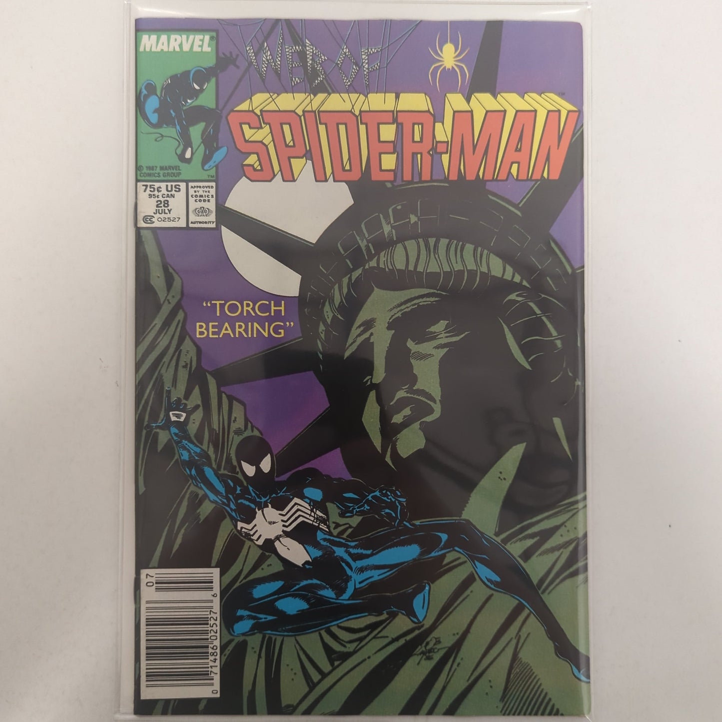 Web of Spider-Man #28 Newsstand