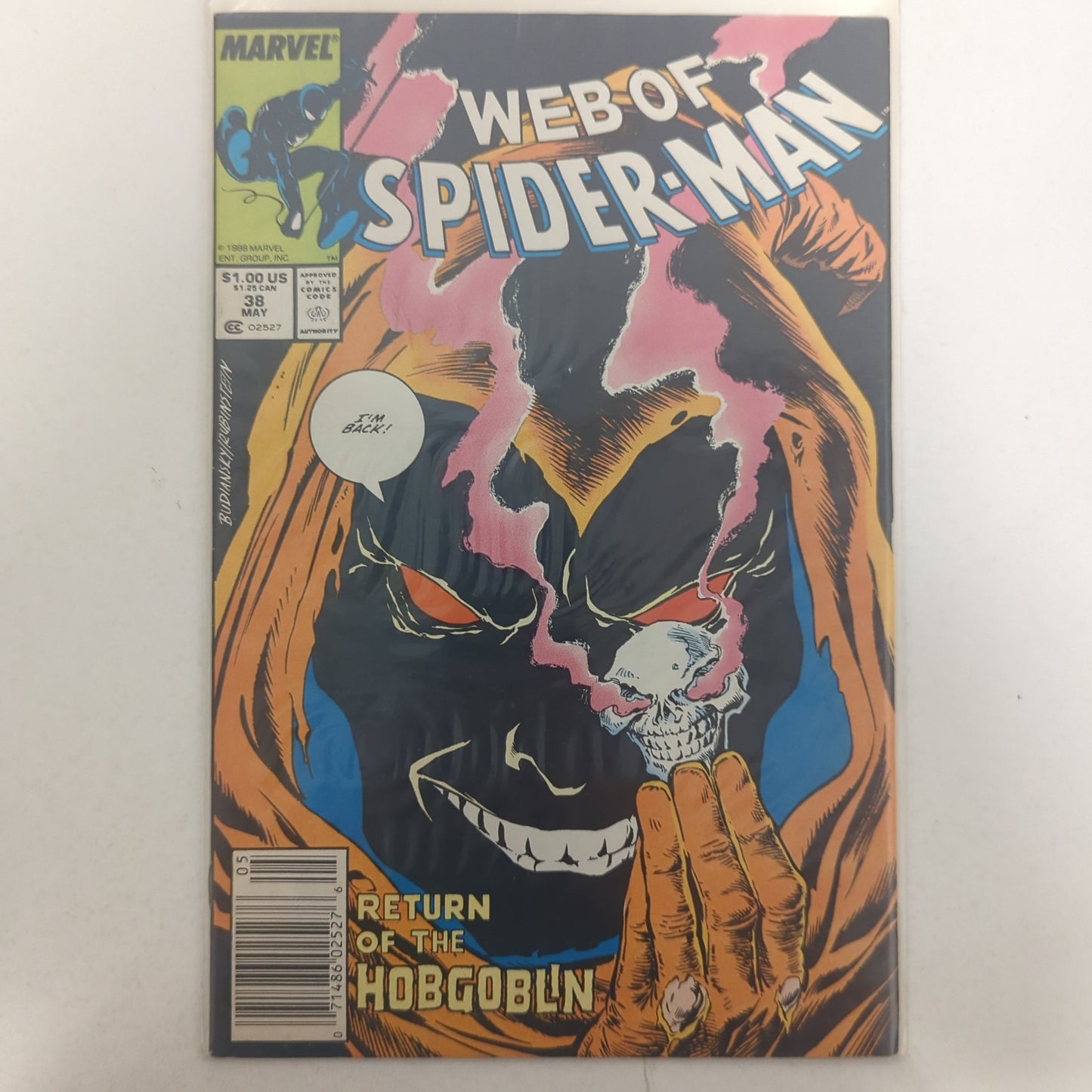 Web of Spider-Man #38 Newsstand