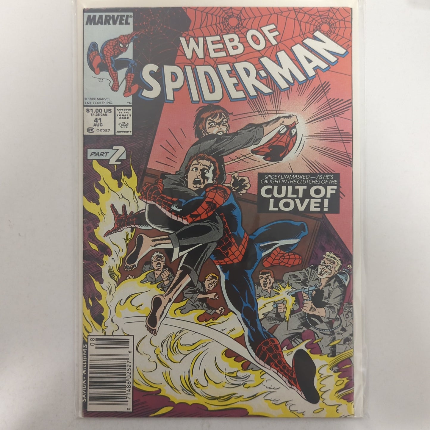 Web of Spider-Man #41 Newsstand