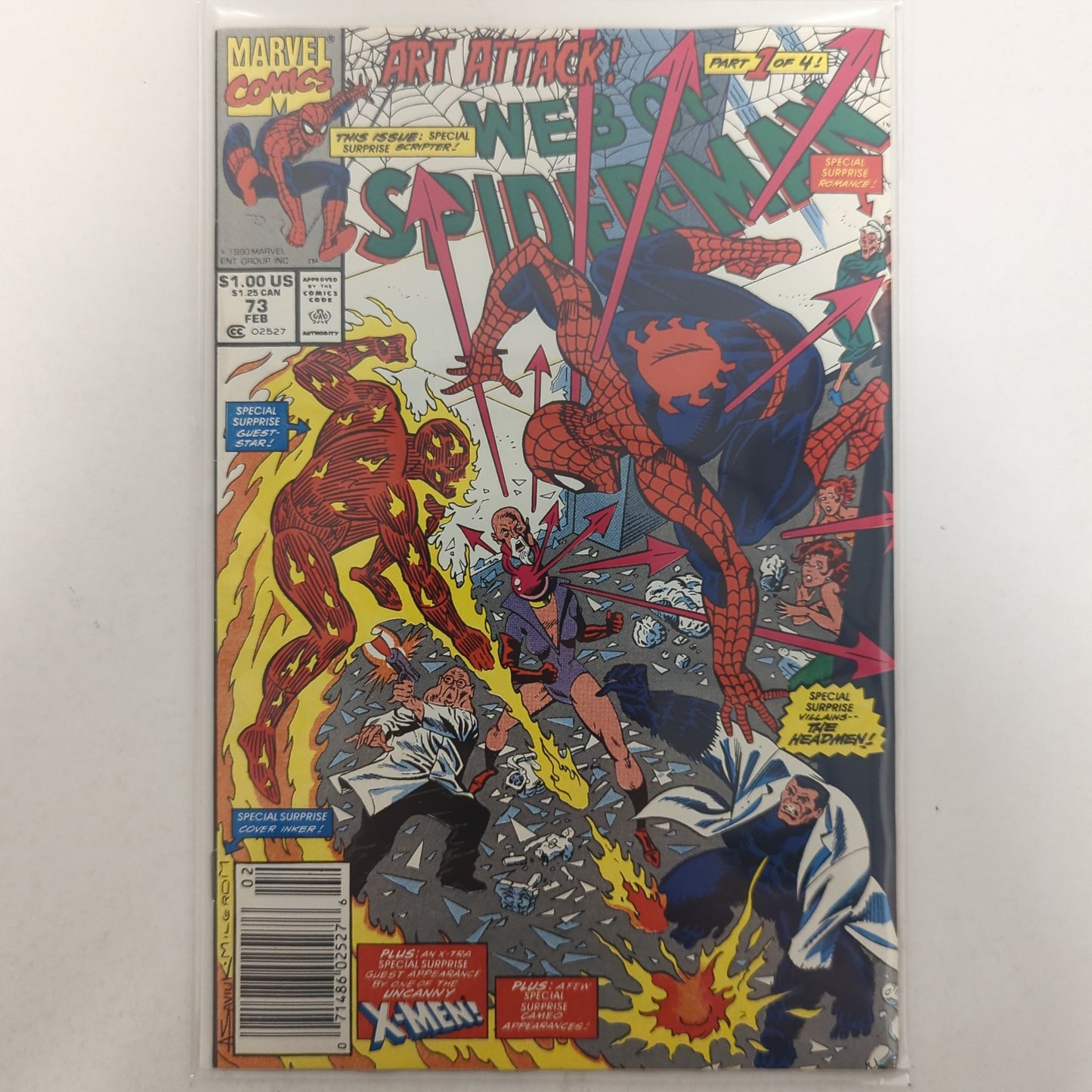 Web of Spider-Man #73 Newsstand
