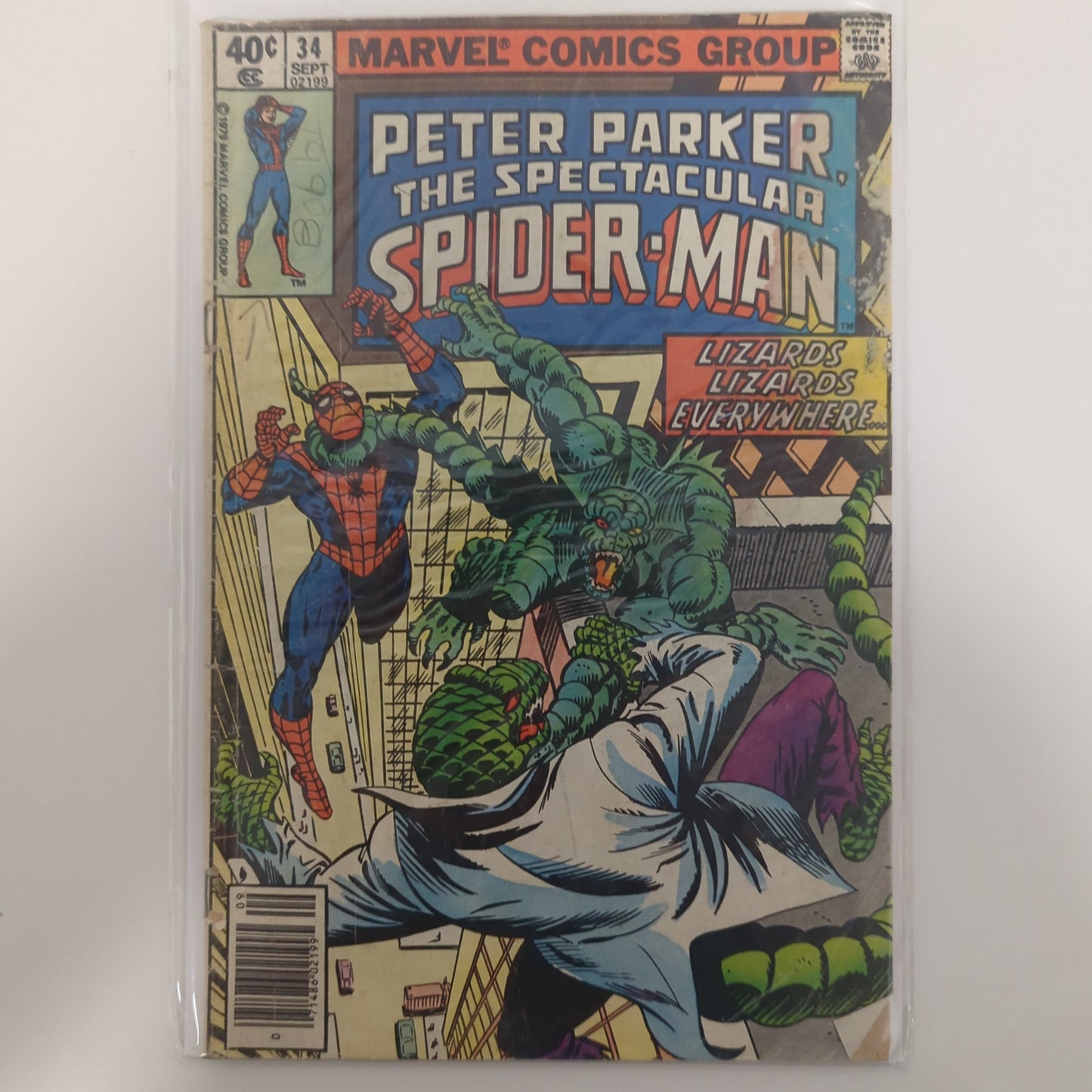 Peter Parker The Spectacular Spider-Man #34 Newsstand