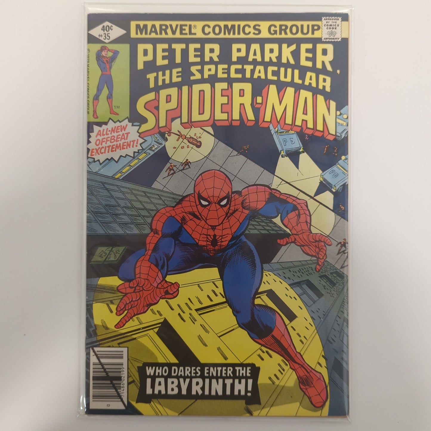 Peter Parker The Spectacular Spider-Man #35 Newsstand
