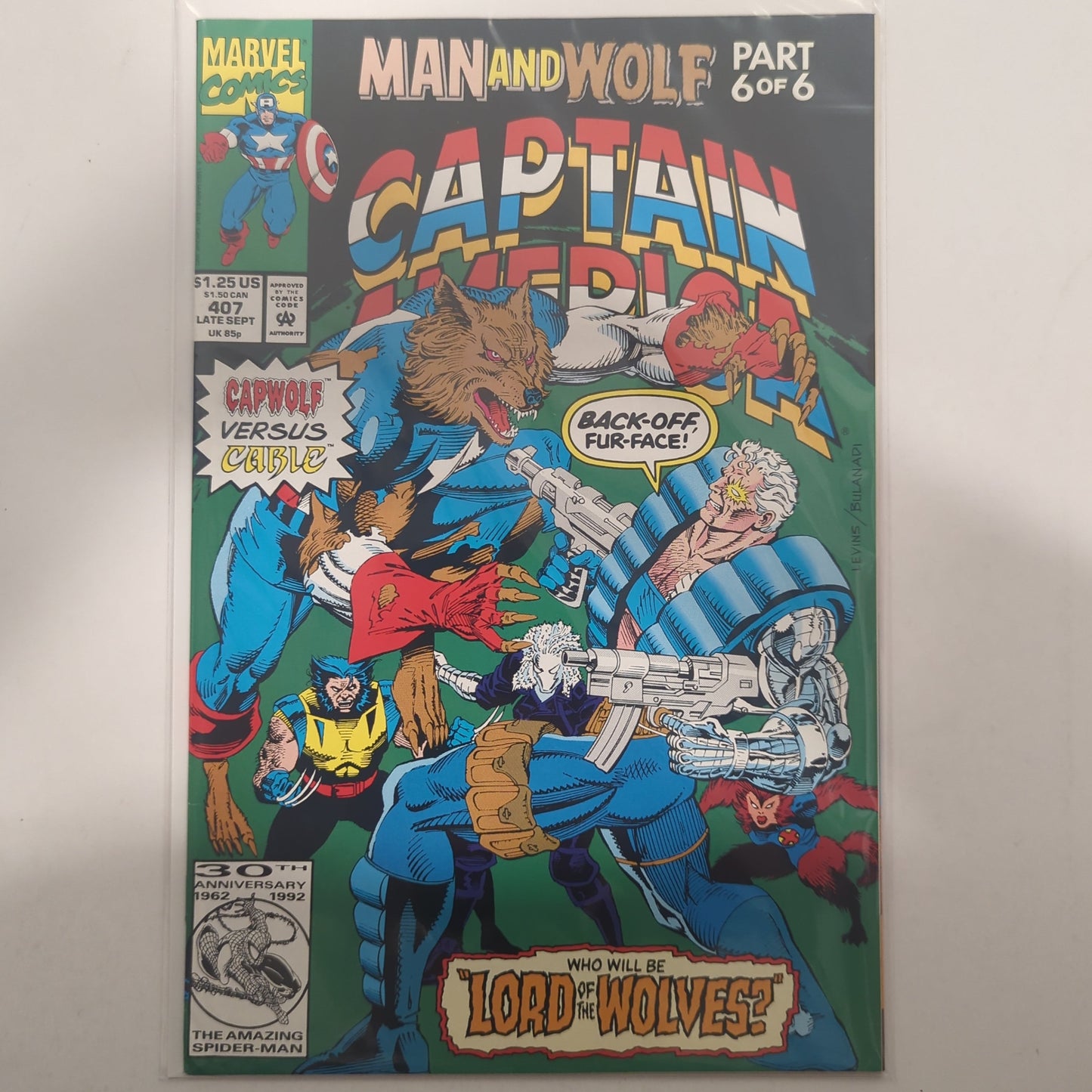 Captain America #407
