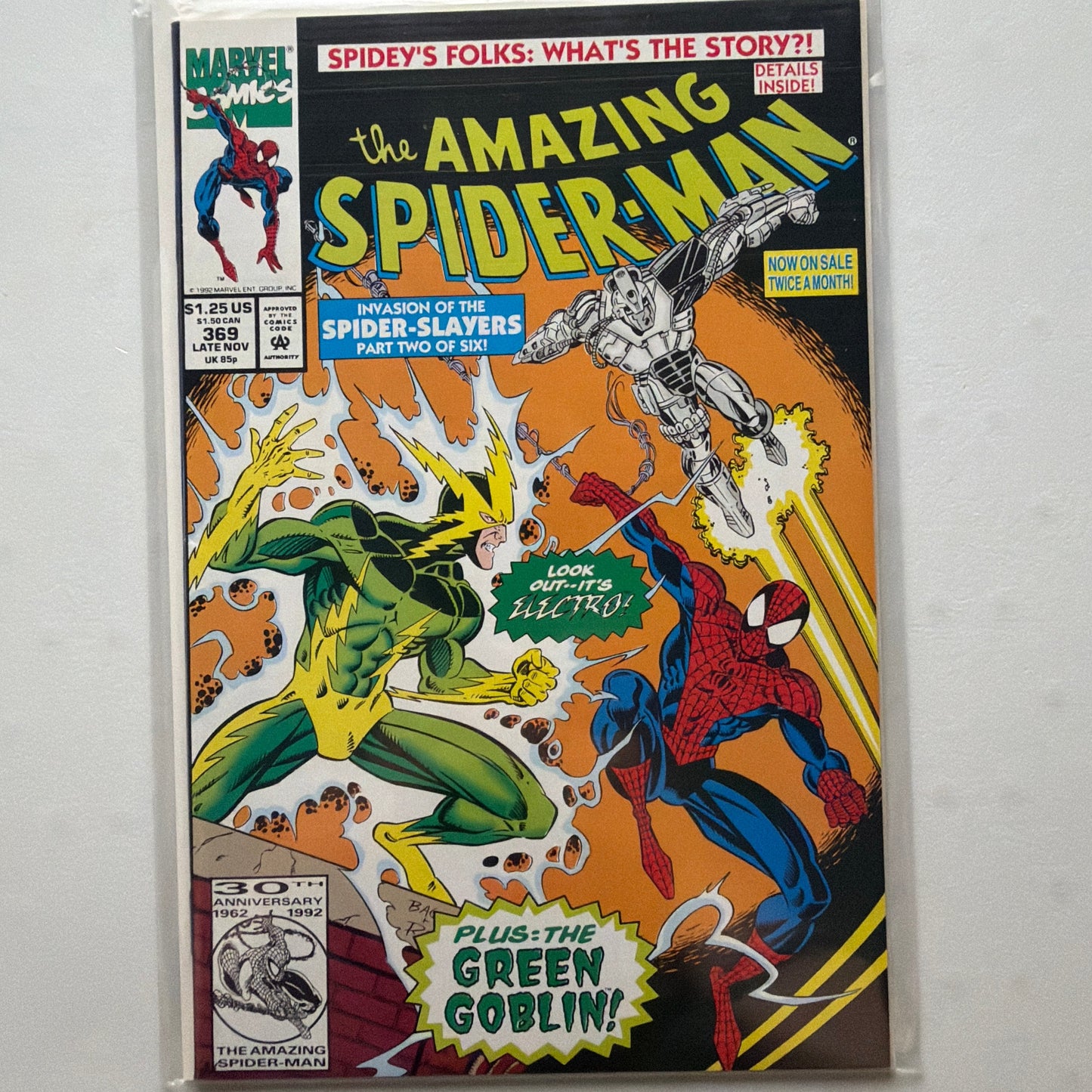 The Amazing Spider-Man #369 (NM-)