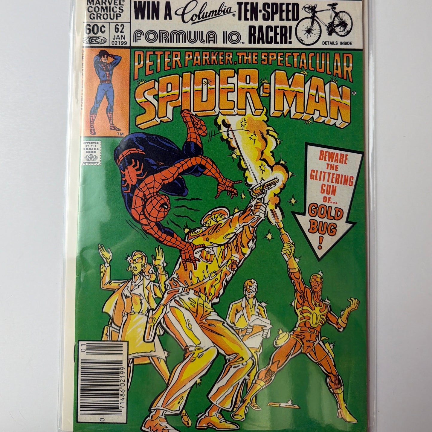 Peter Parker, The Spectacular Spider-Man #62