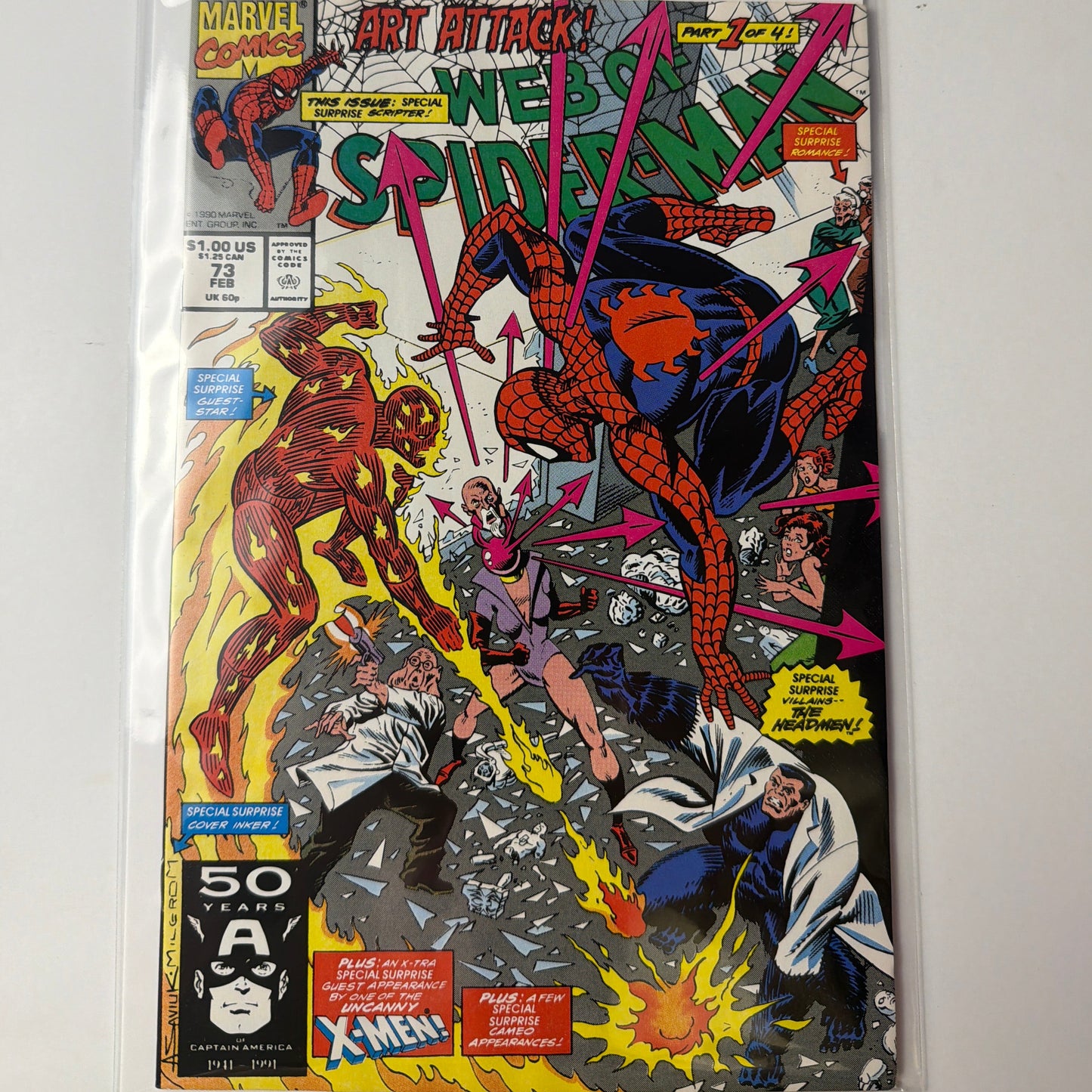 Web of Spider-Man #73