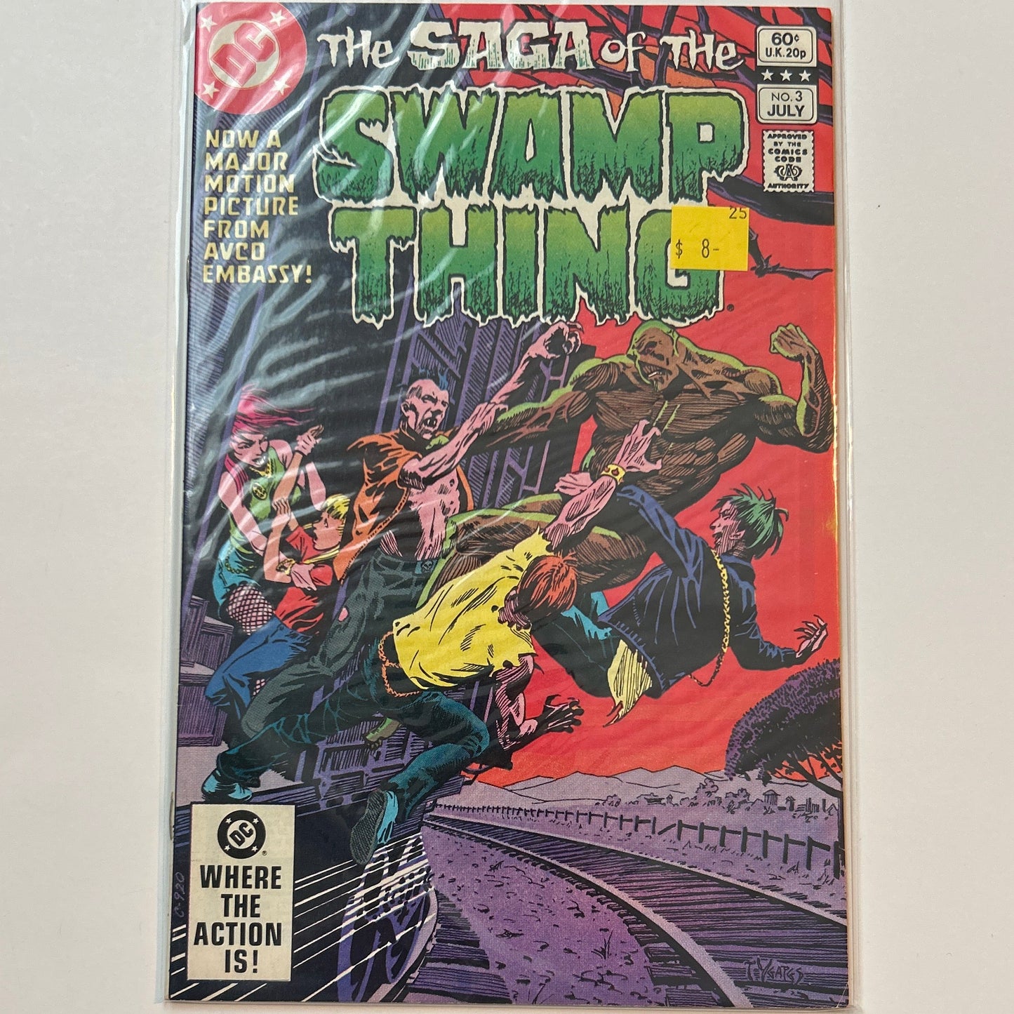 The Saga of the Swamp Thing #3