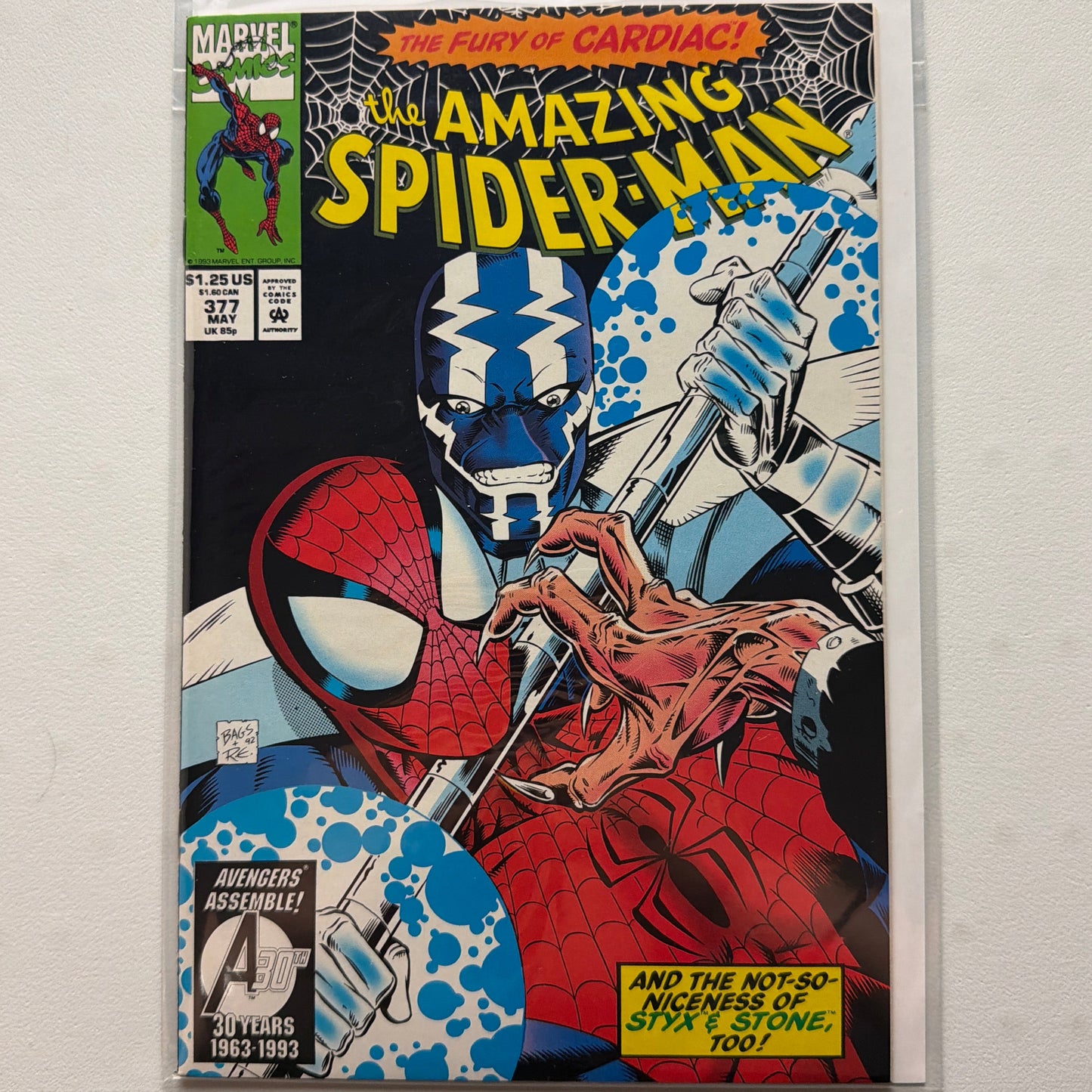 The Amazing Spider-Man #377 (NM-)