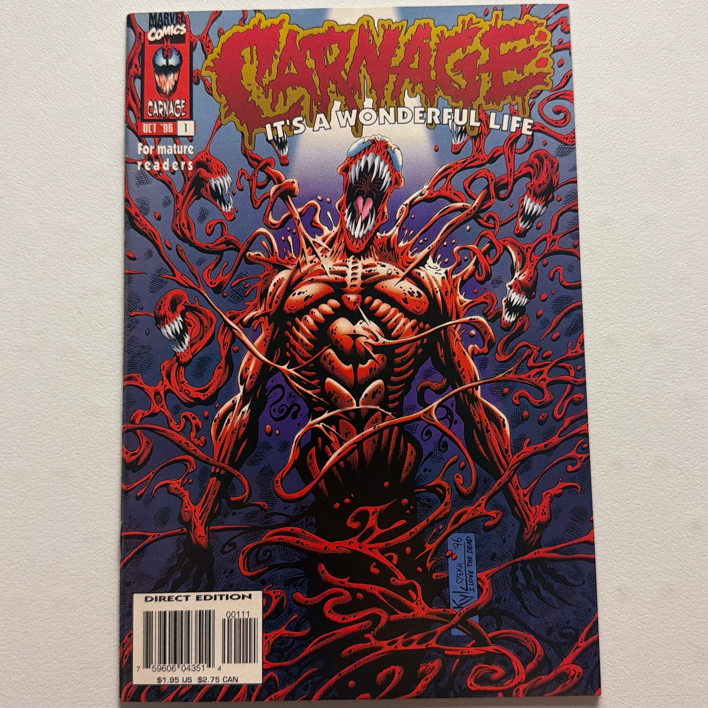 Carnage It’s A Wonderful Life #1 (NM-)