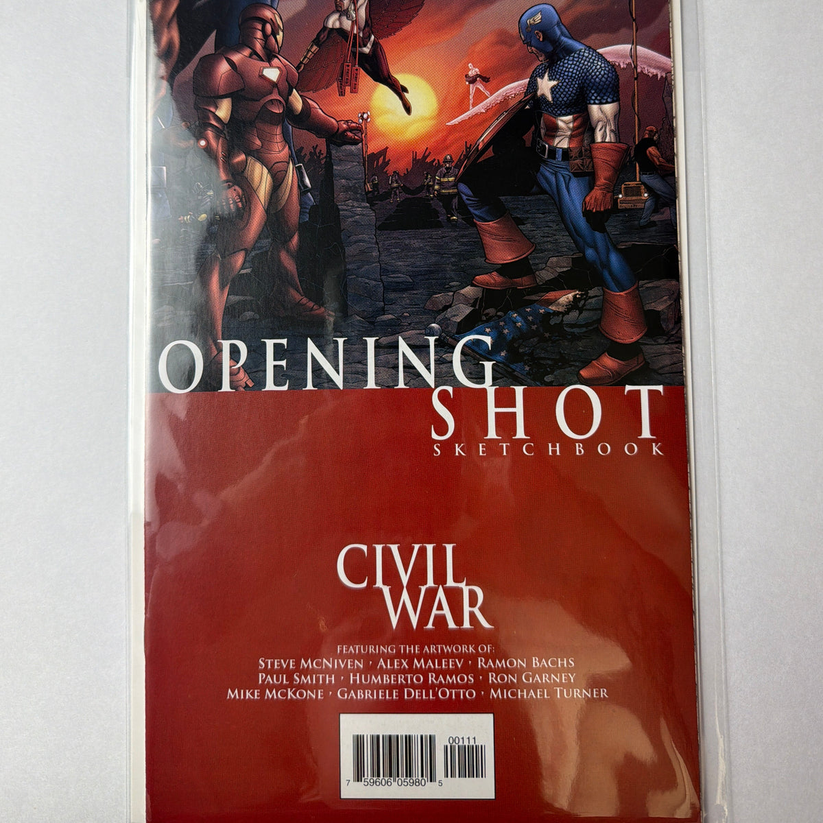 Civil War: Opening Shot Sketchbook