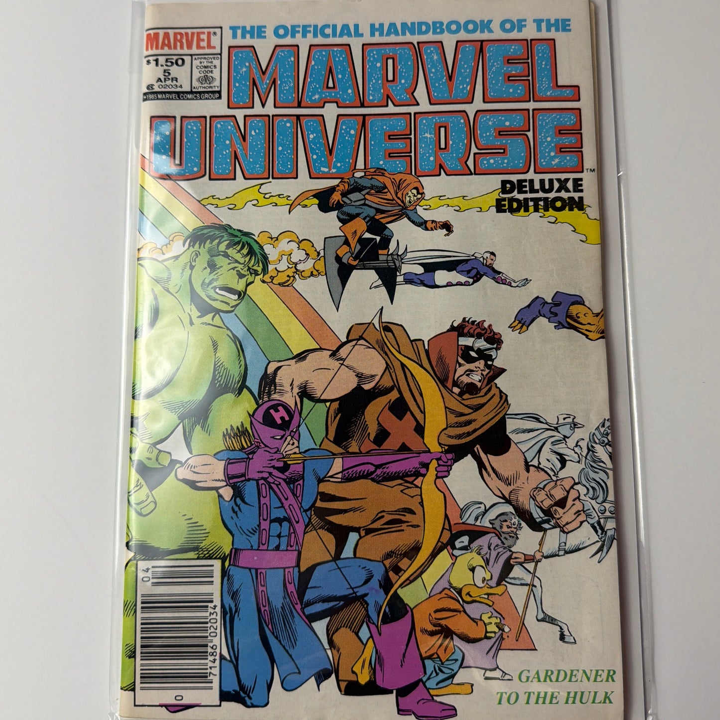 The Official Handbook of the Marvel Universe #5