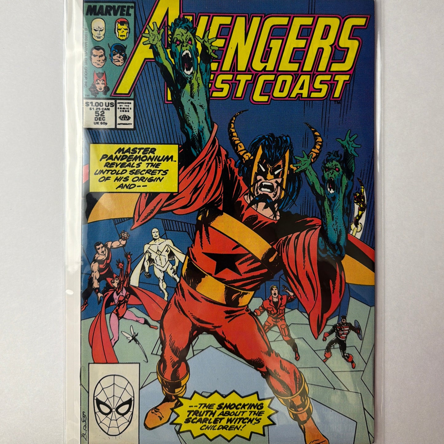 Avengers West Coast #52
