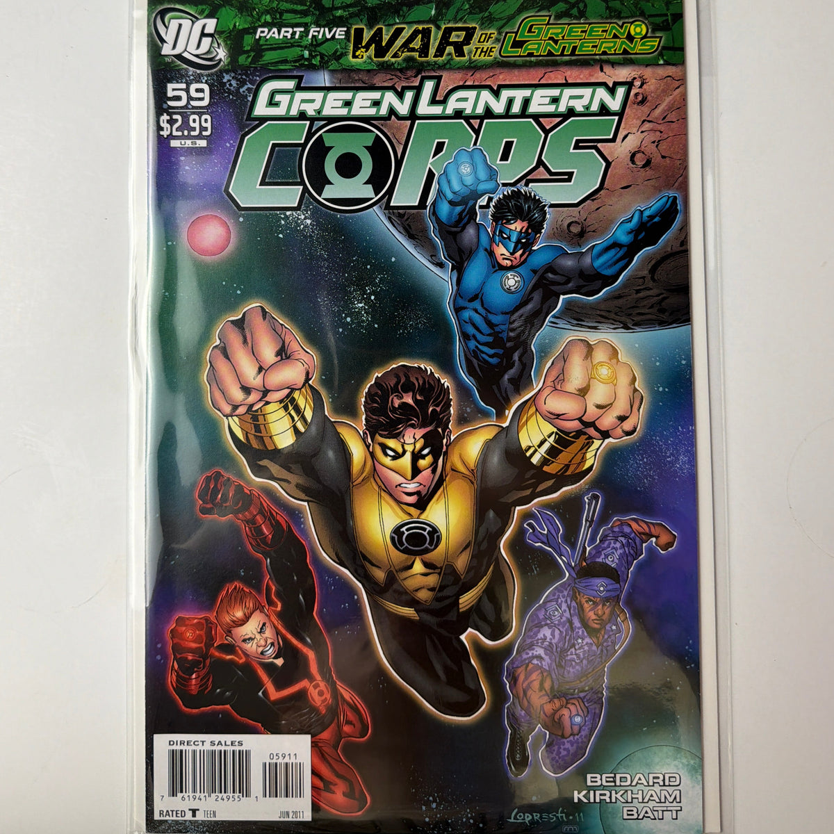Green Lantern Corps #59