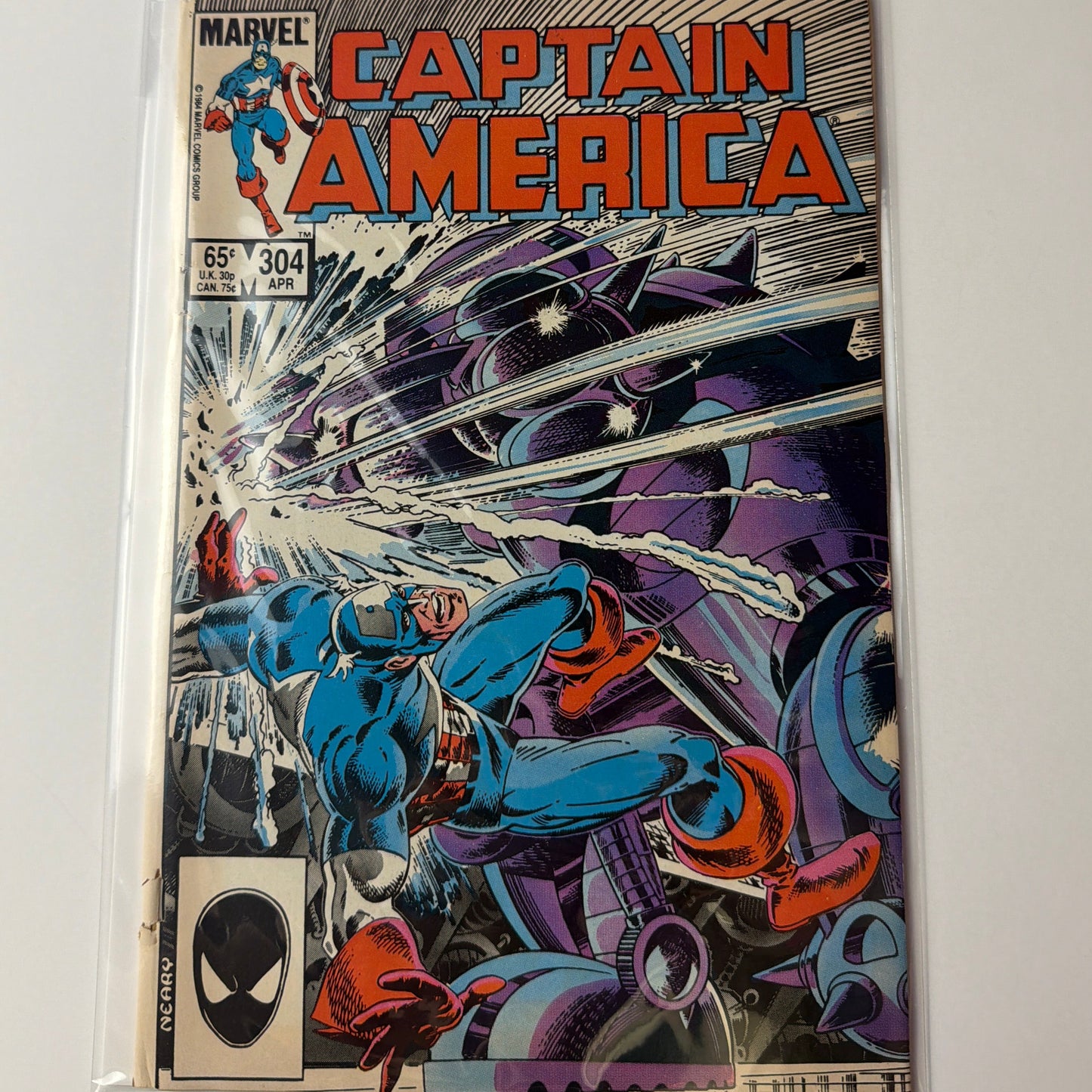 Captain America #304