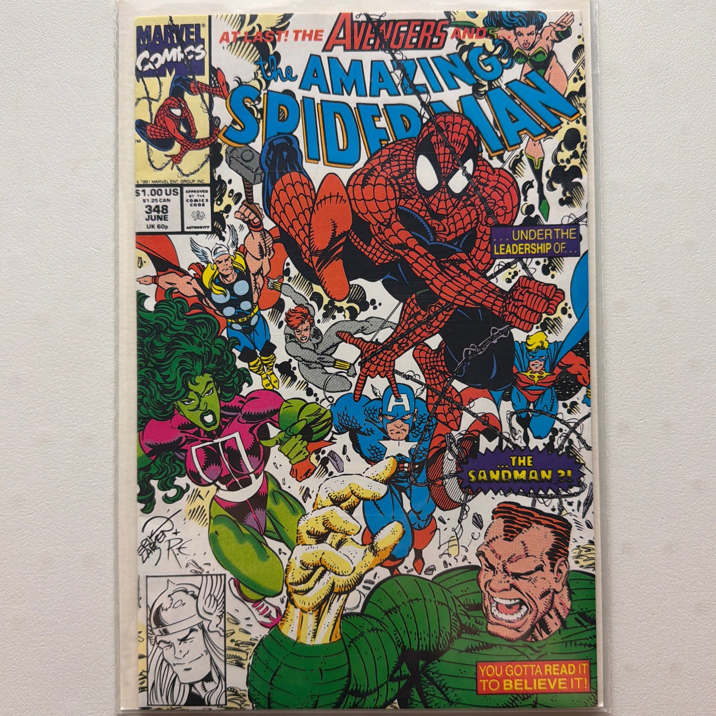 The Amazing Spider-Man #348 (NM)