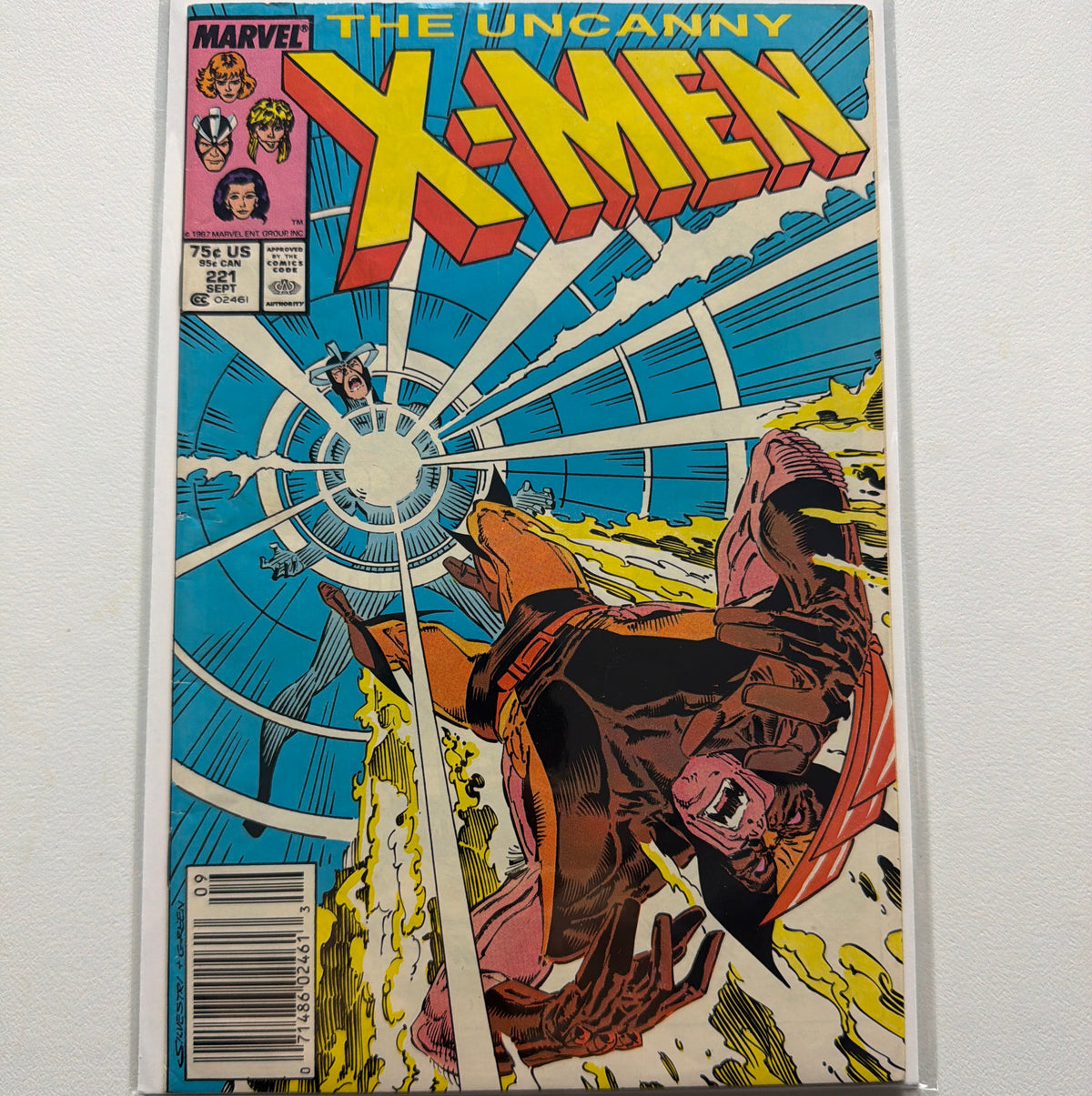 Uncanny X-men #221 (FN+)