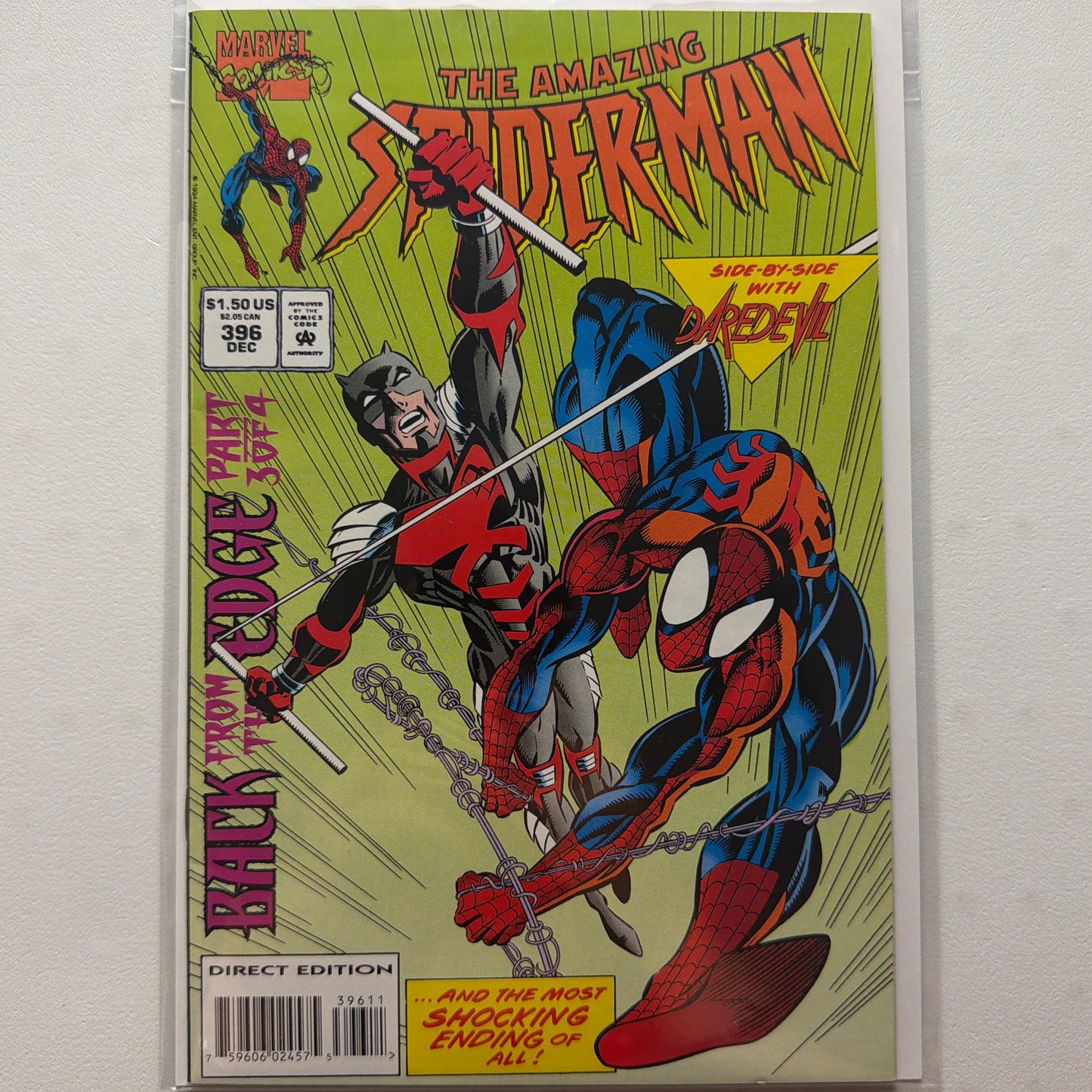 The Amazing Spider-Man #396 (NM-)