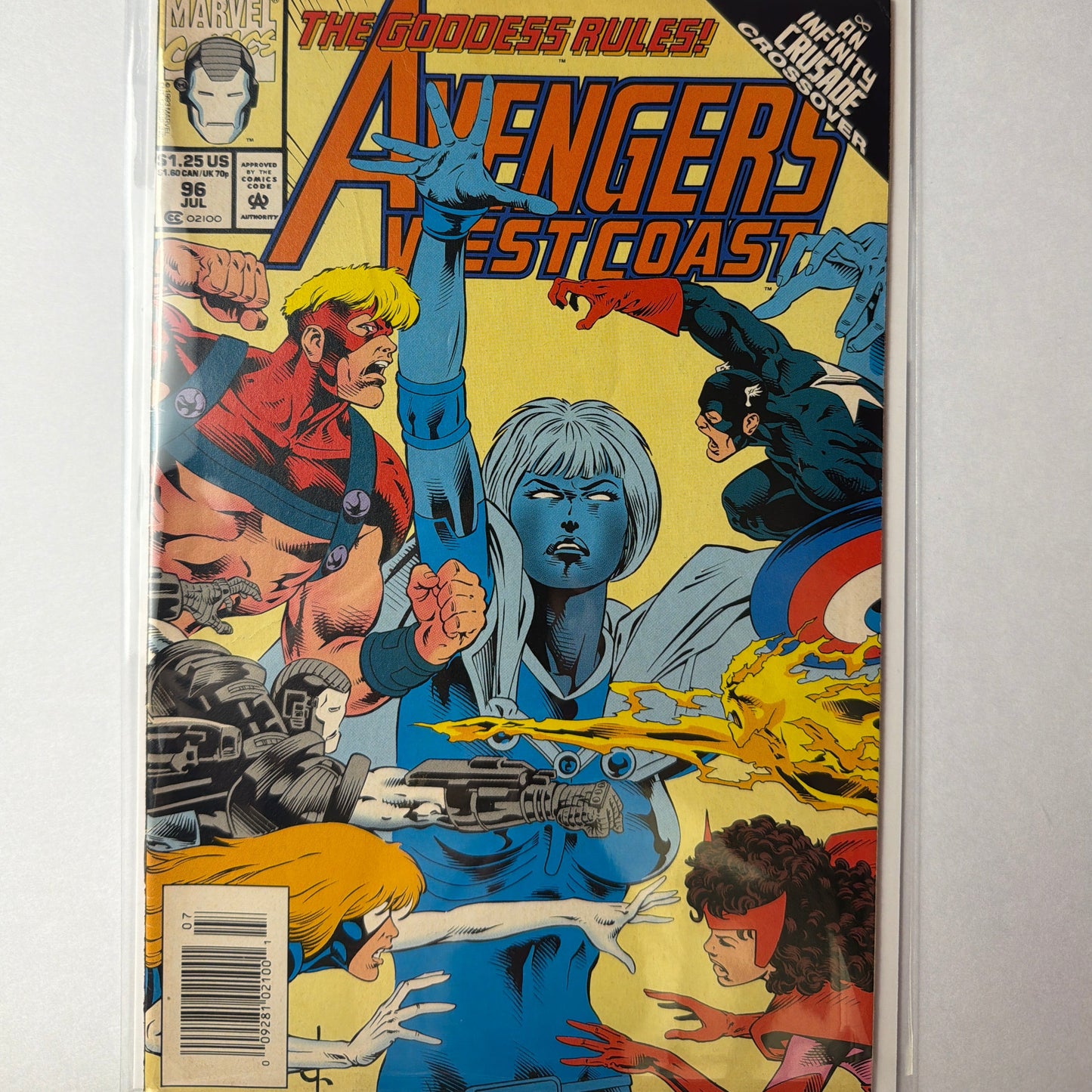 Avengers West Coast #96