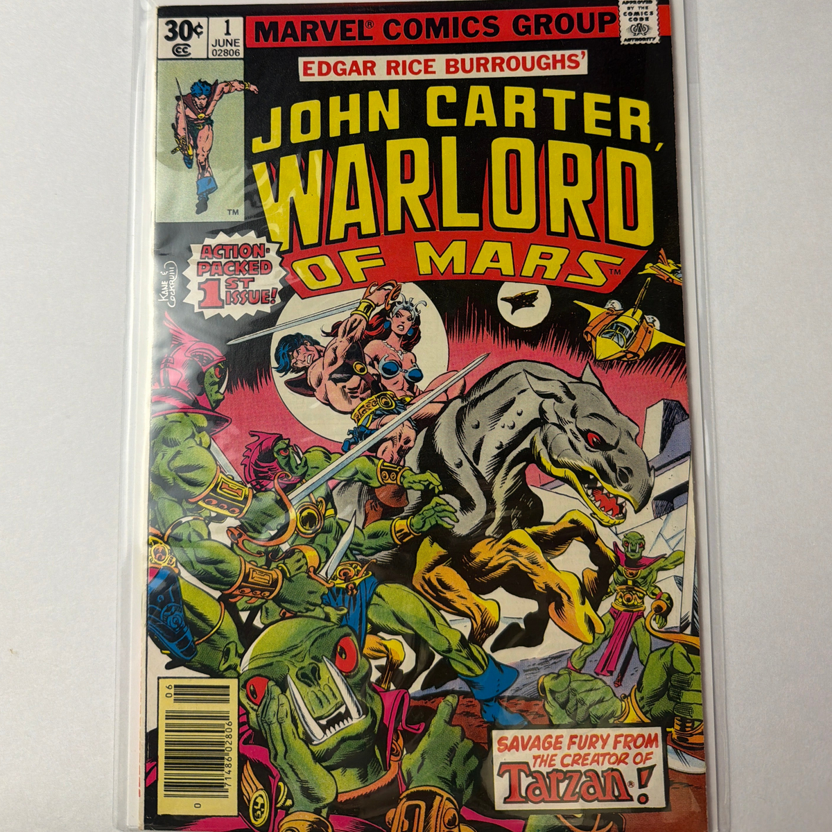 John Carter, Warlord of Mars #1 (FN+)