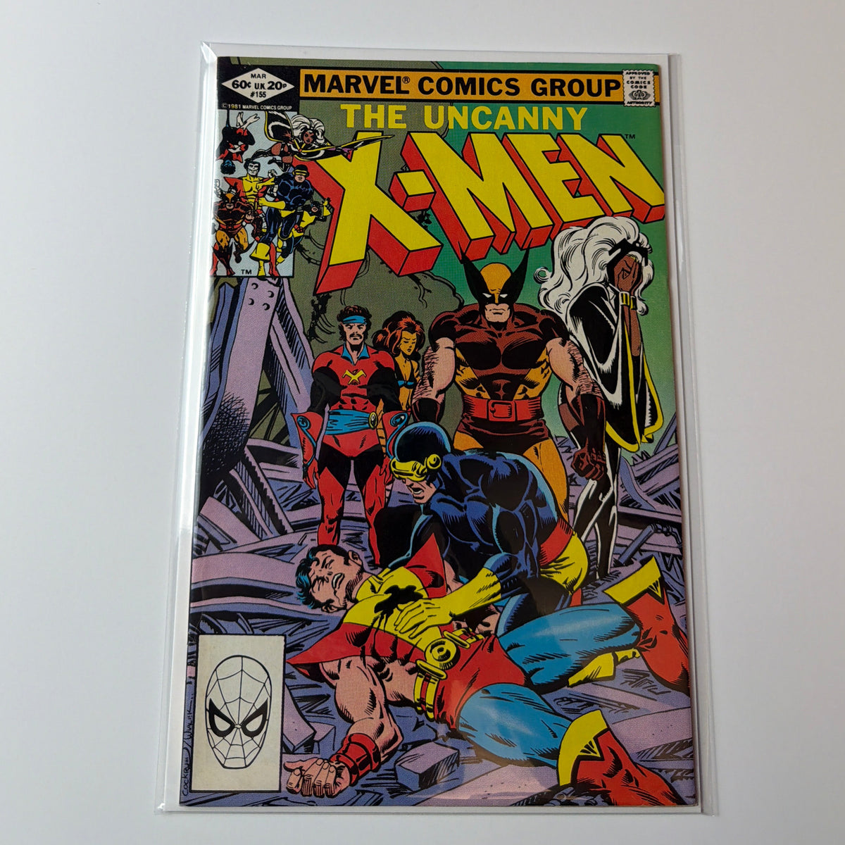Uncanny X men #155
