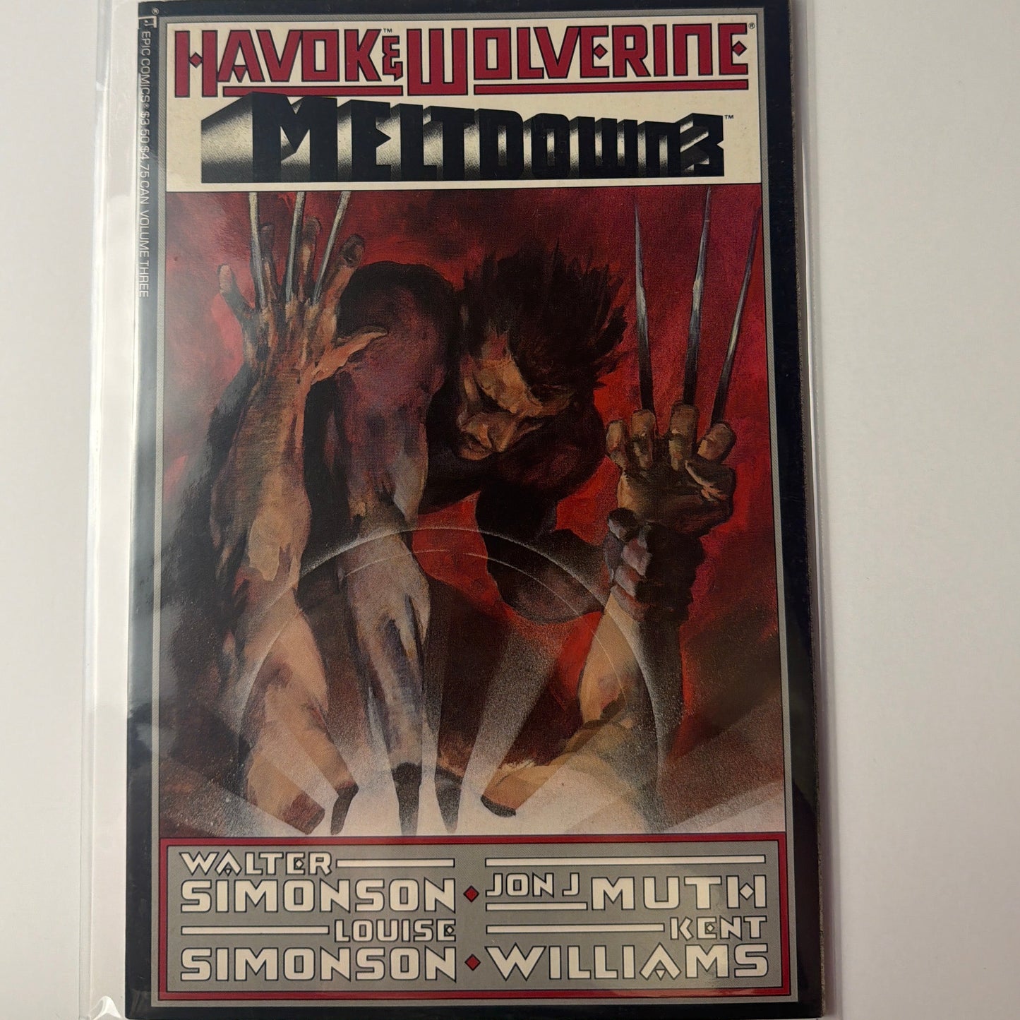 Havok and Wolverine Meltdown #3