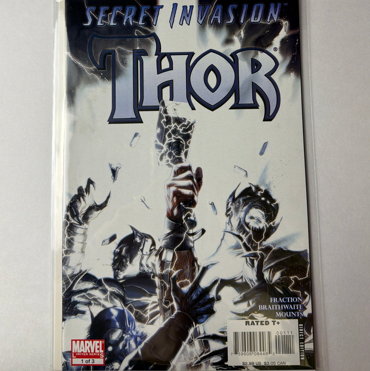 Secret Invasion Thor #1