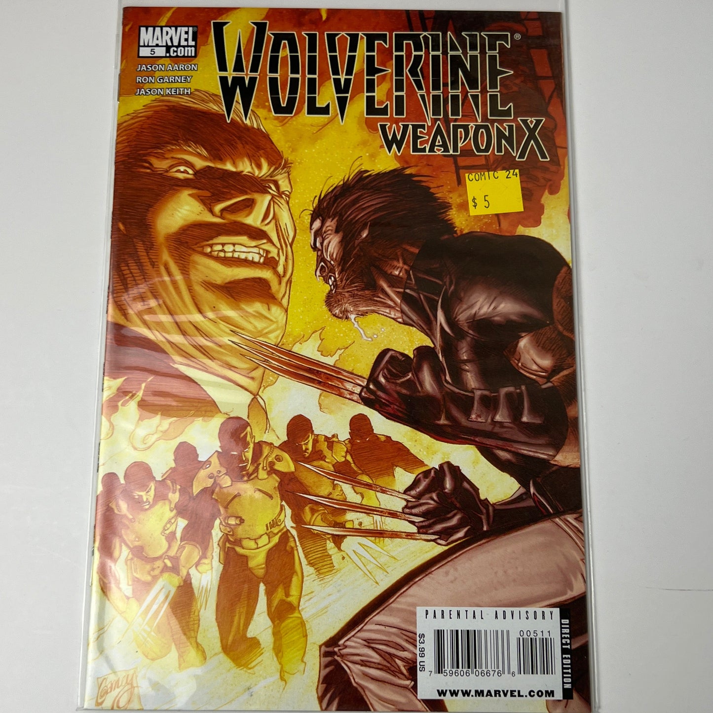 Wolverine weapon X #5