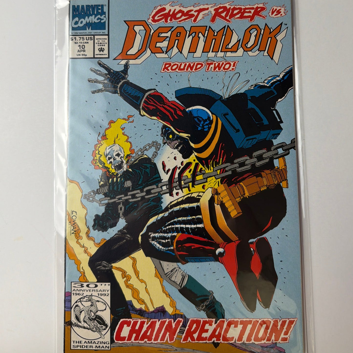 Ghost Rider vs. DeathLok #10