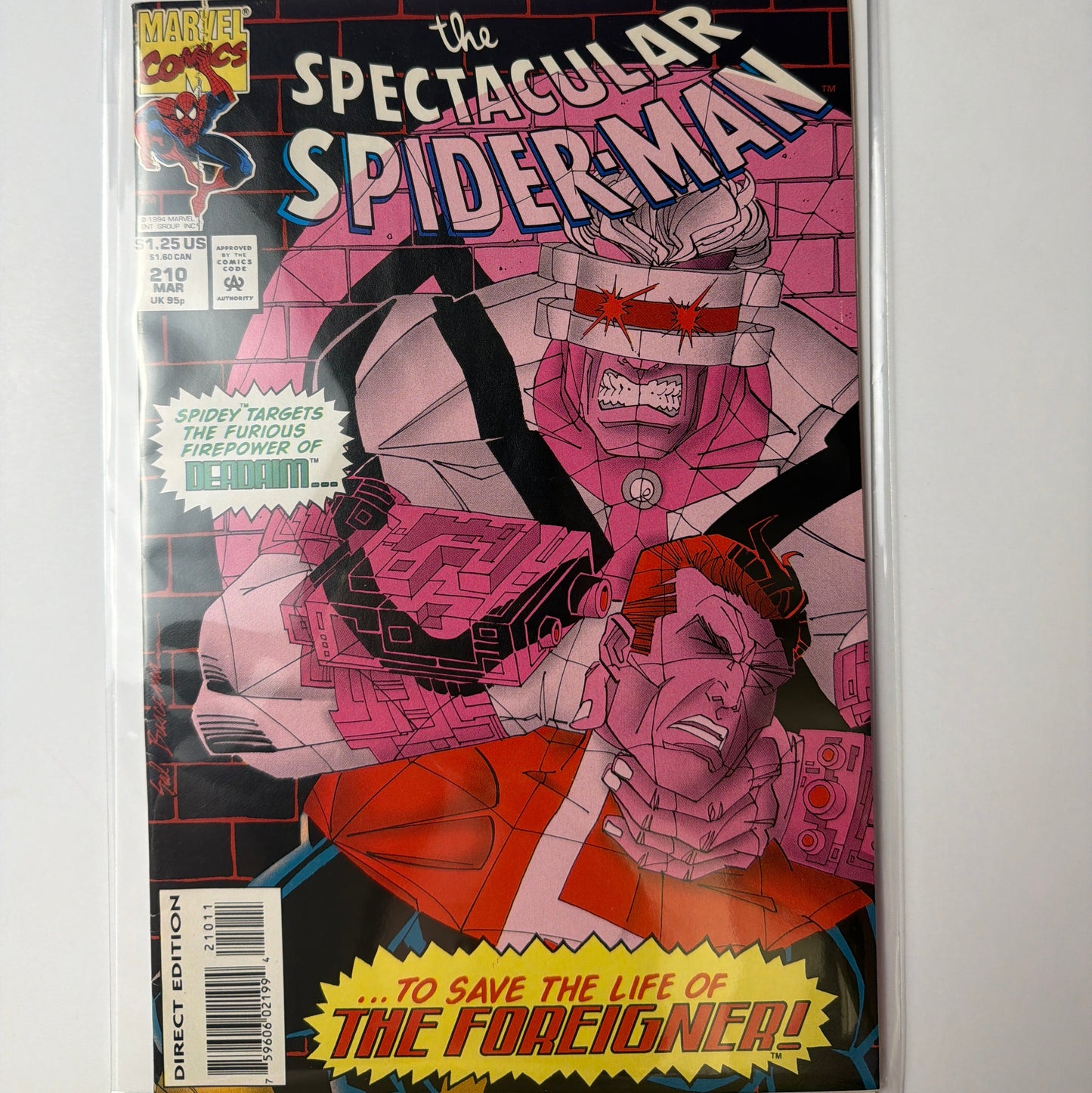 The Spectacular Spider-Man #210