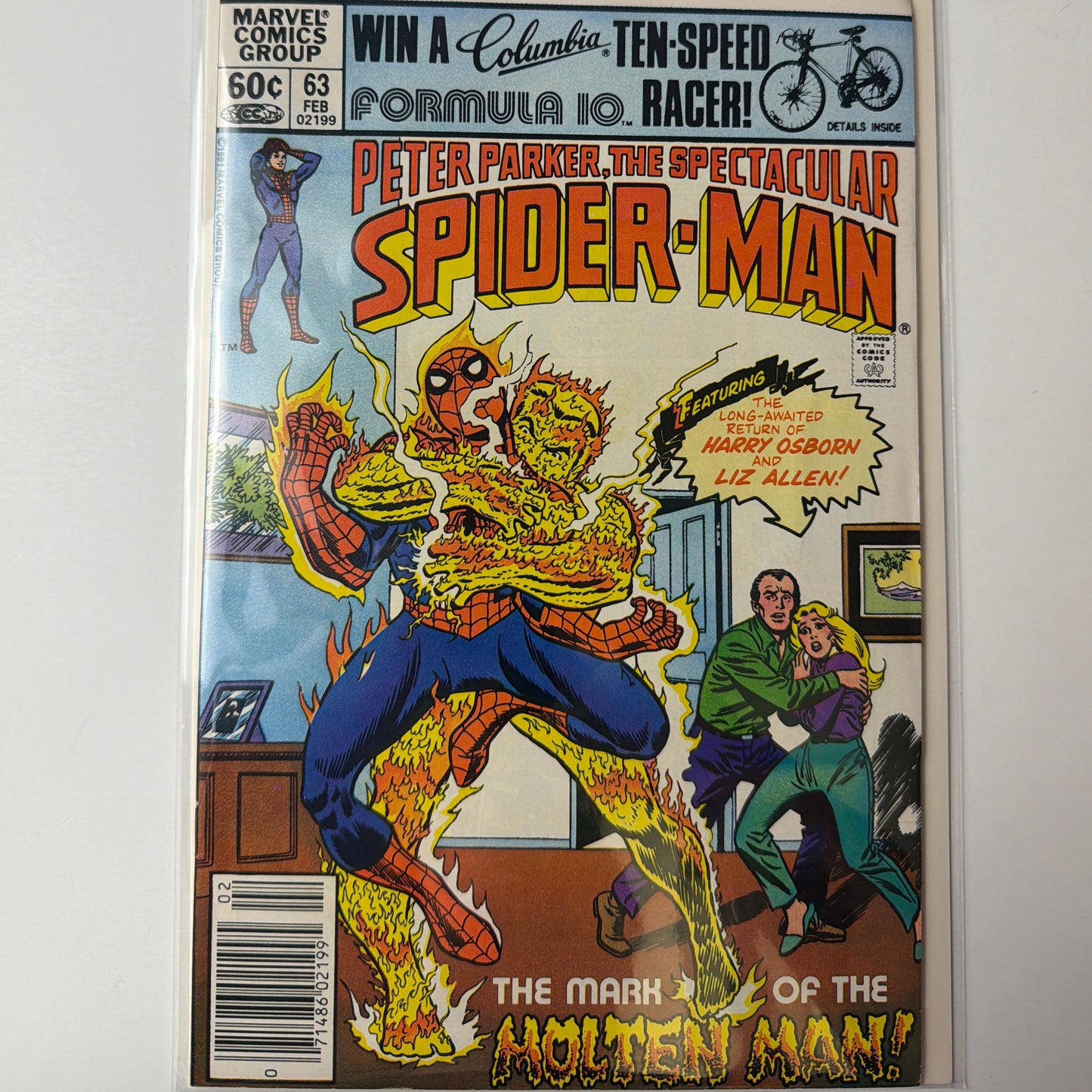 Peter Parker, The Spectacular Spider-Man #63