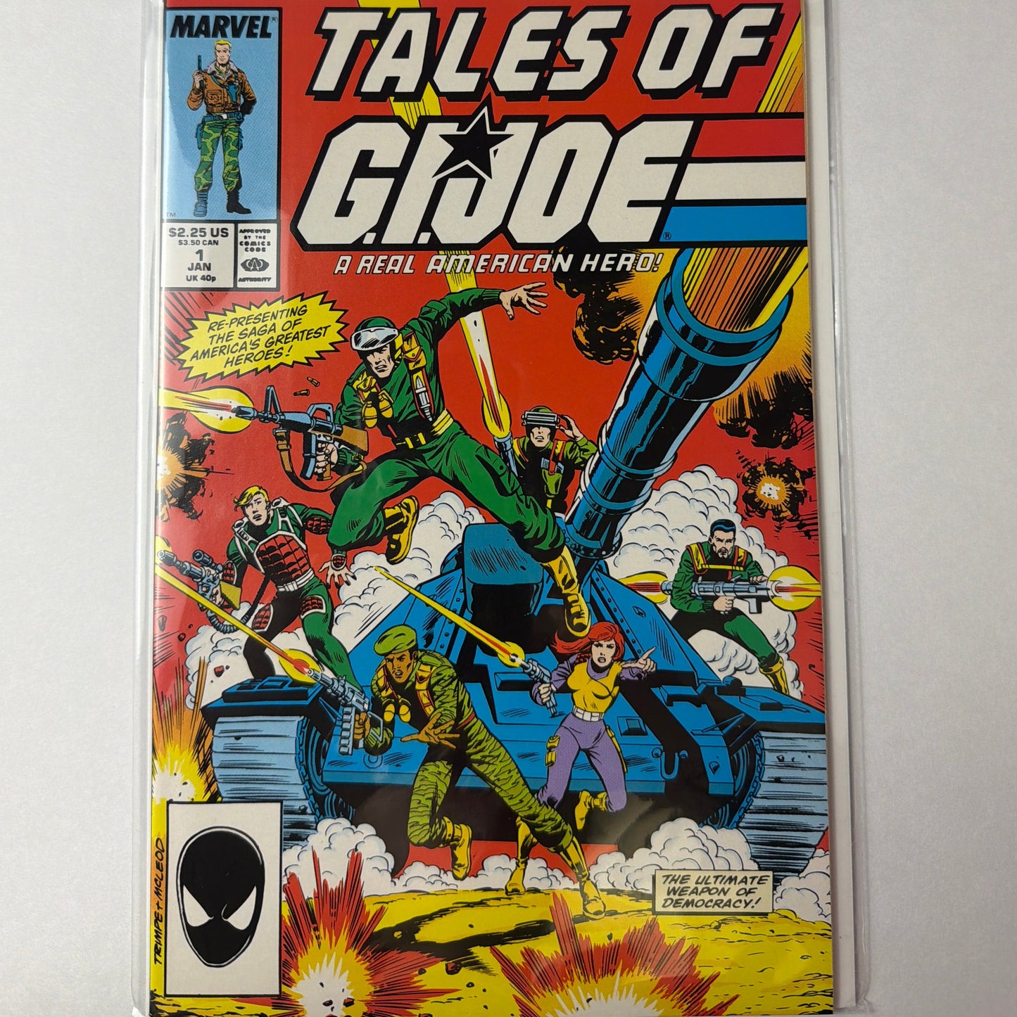 Tales of G.I. Joe A Real American Hero #1 (NM-)