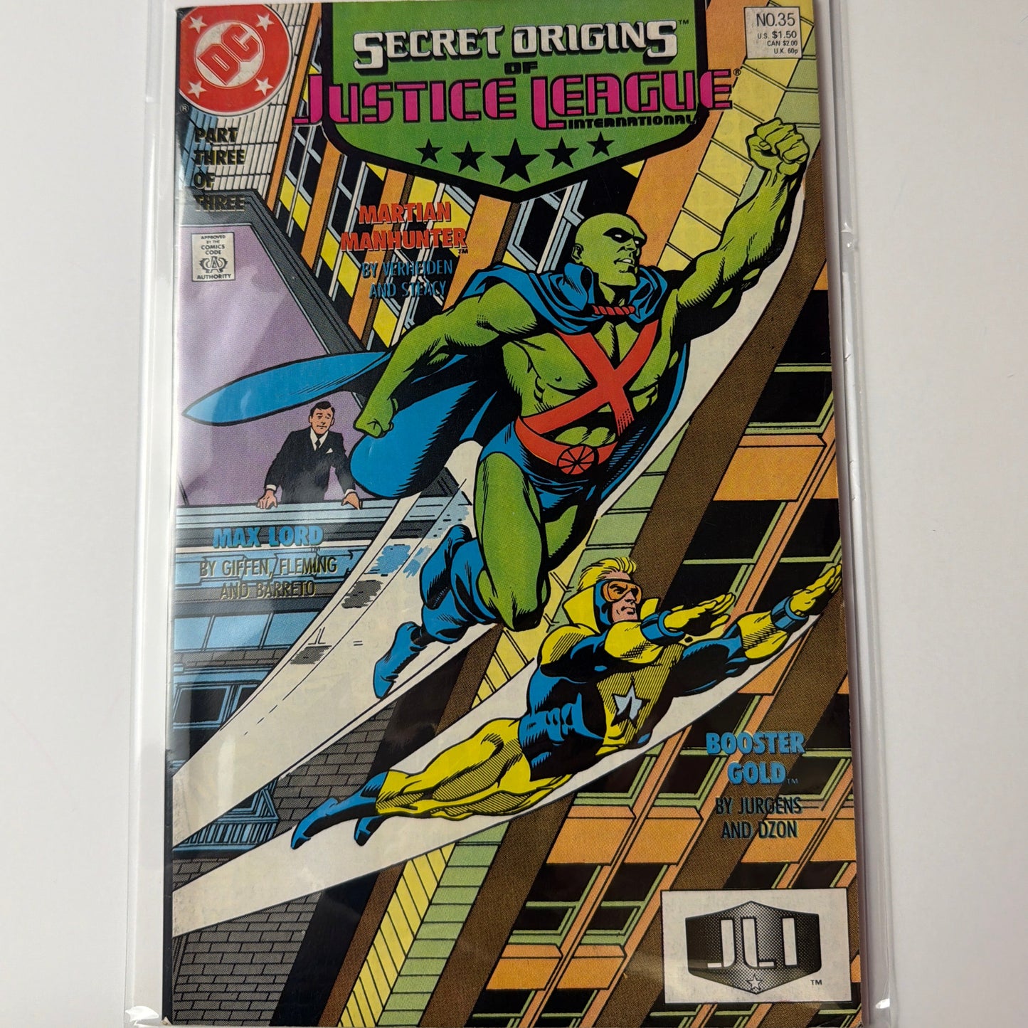 Secret Origins of Justice League #35