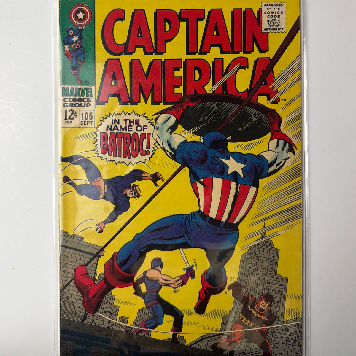 Captain America #105