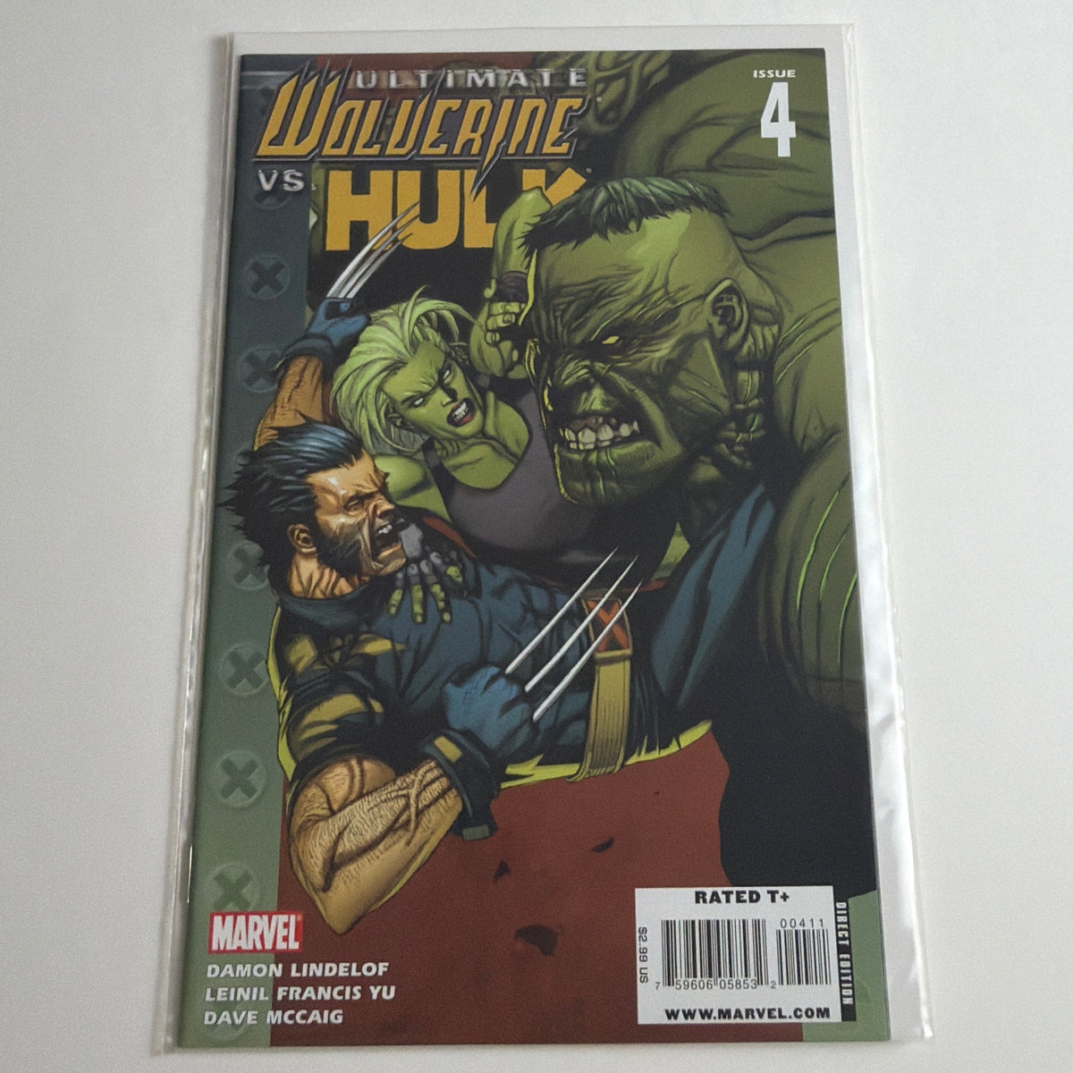 Wolverine vs Hulk #4