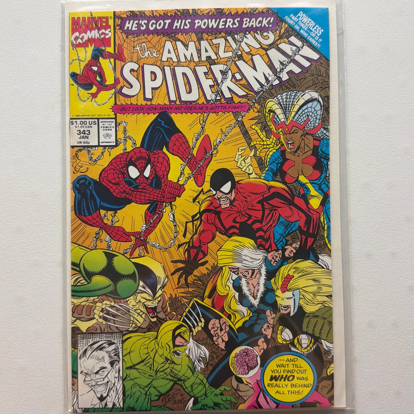 The Amazing Spider-Man #343 (NM)