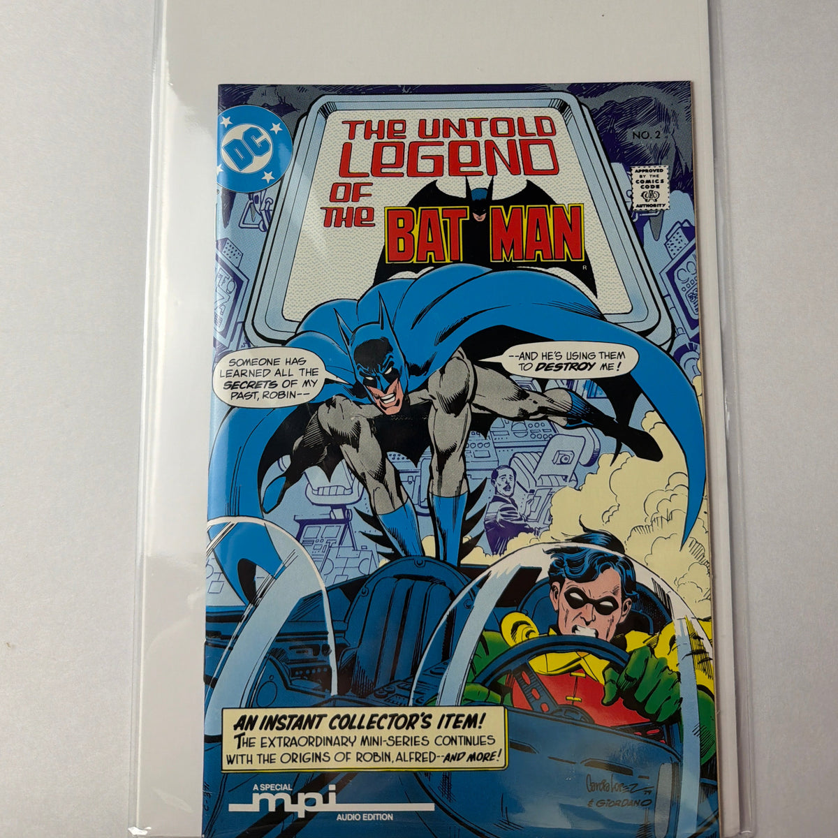The Untold Legend of The Batman #2 (NM-)