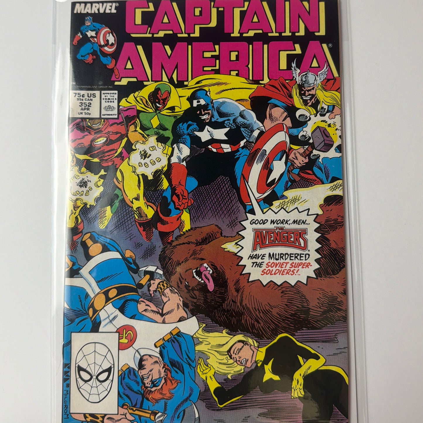 Captain America #352