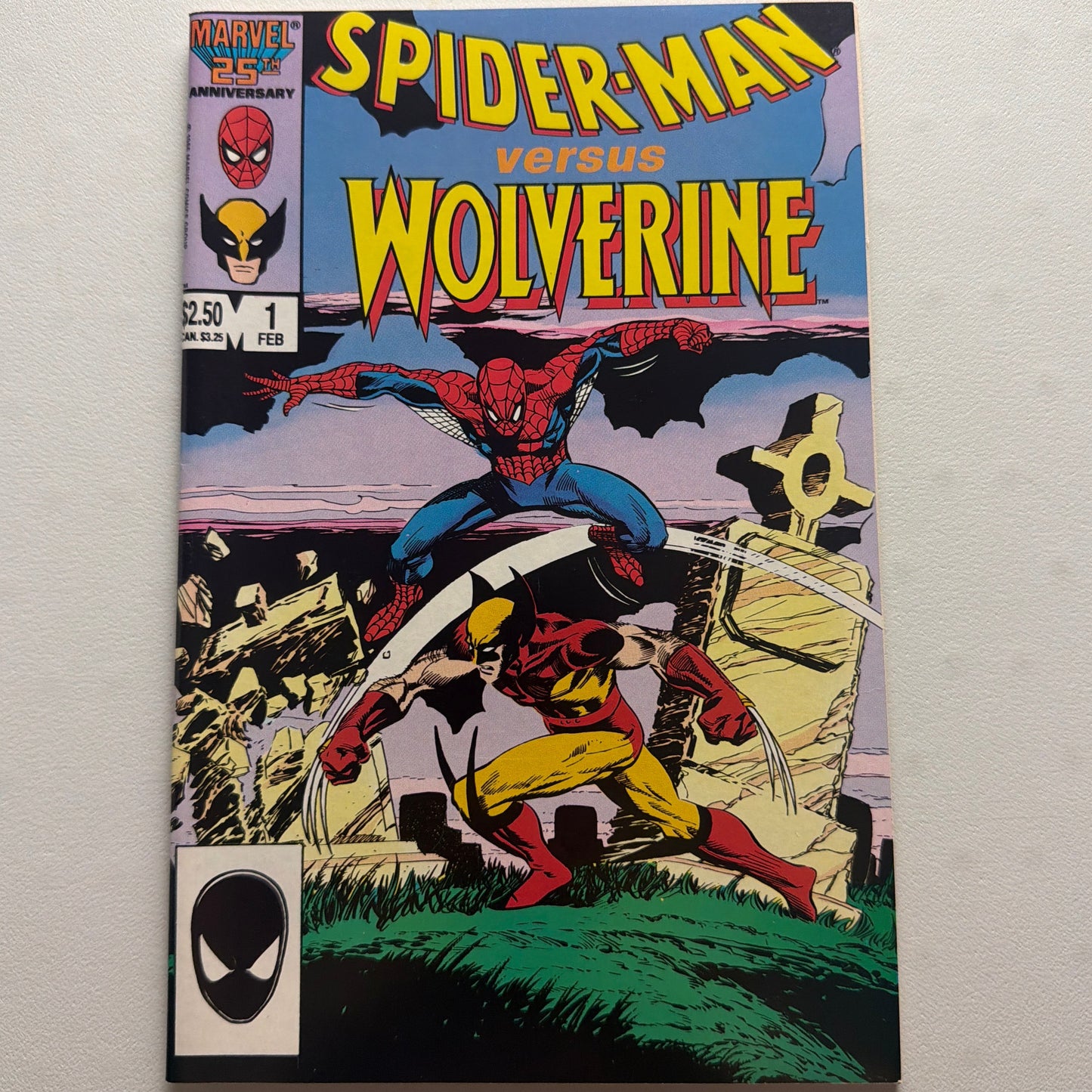 Spider-Man versus Wolverine #1 (NM-)